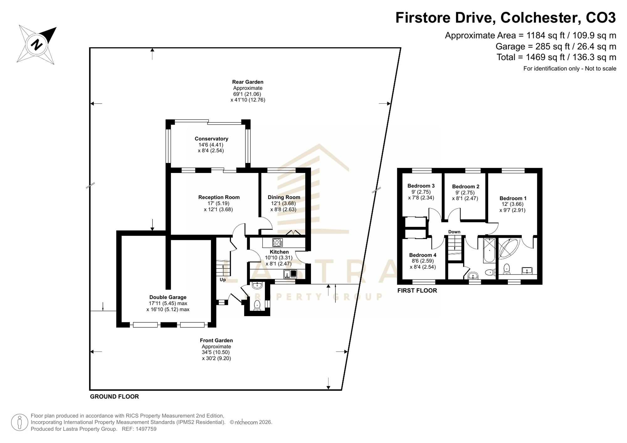 43 Firstore Drive, Colchester floorplan