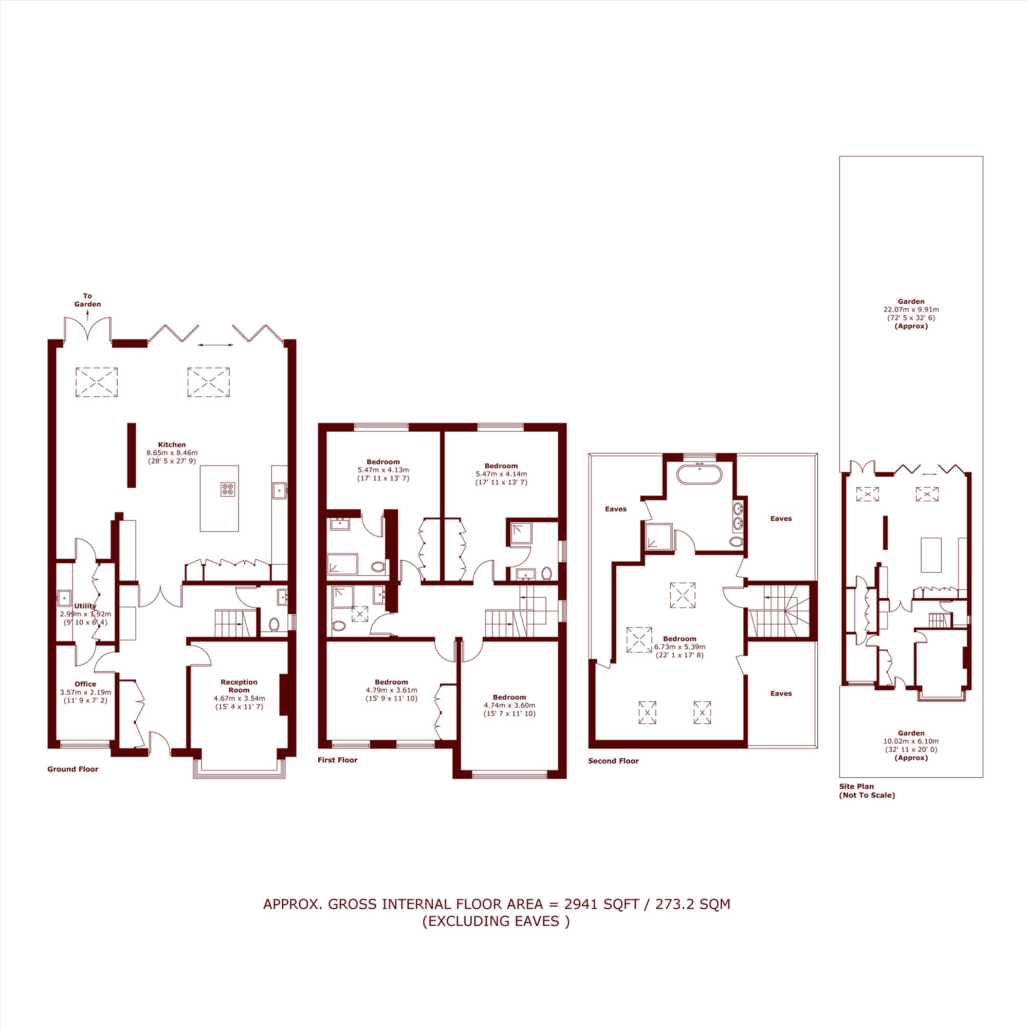 31, Parke Road, London floorplan