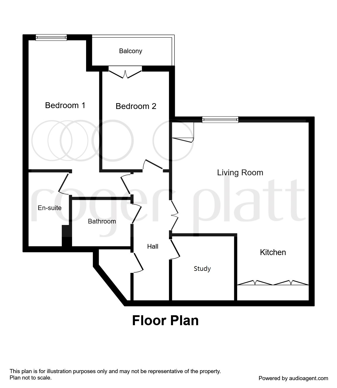 2 Bedrooms Flat for sale in Kingsquarter, Maidenhead SL6