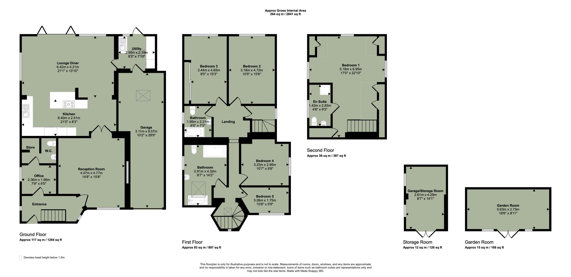 654, Newport Road, Cardiff floorplan