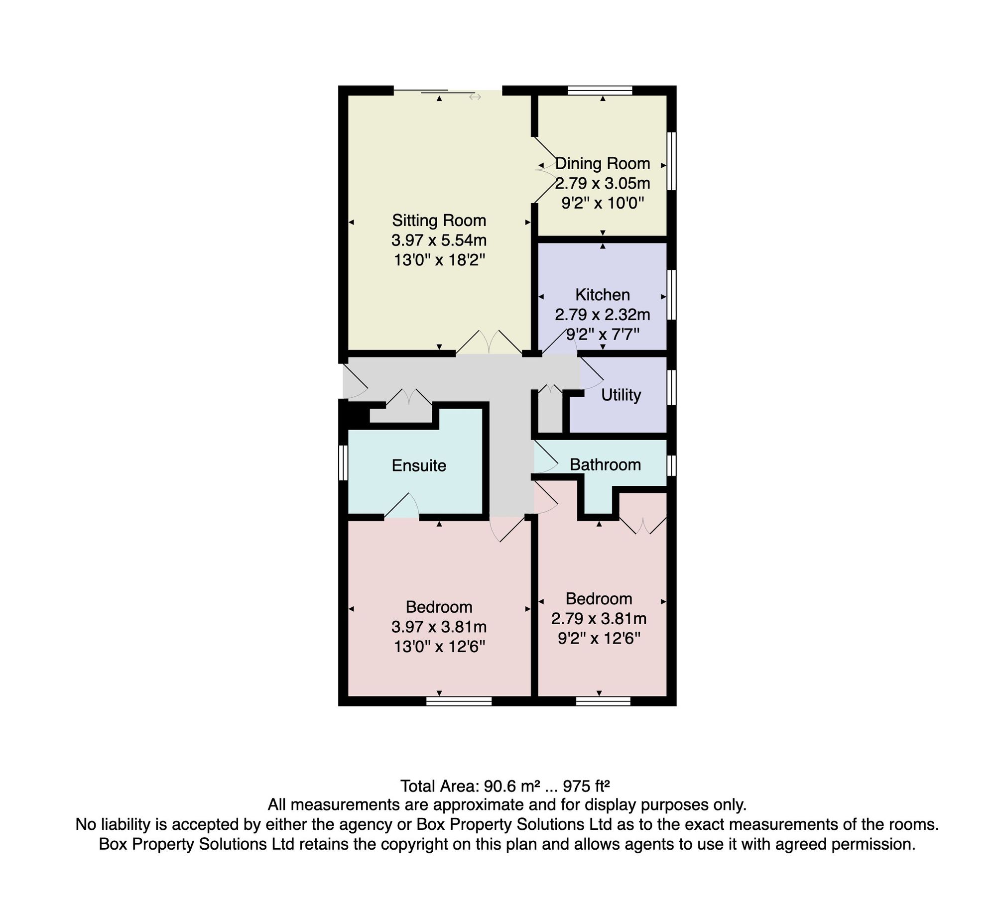 5 Harlow Grange Park, Harrogate floorplan