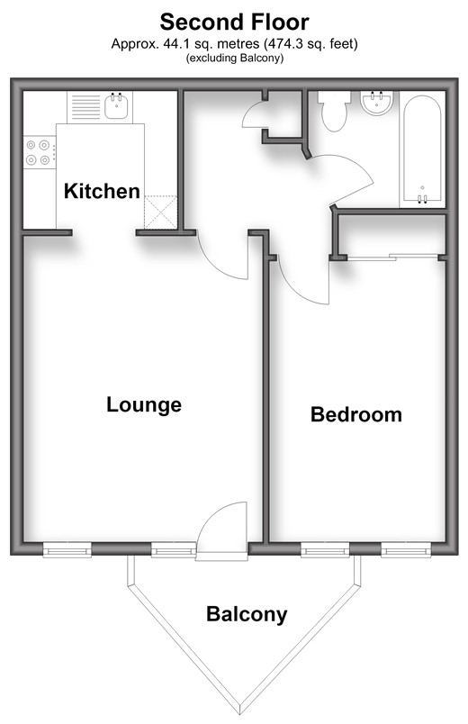 Valetta Way, Rochester floorplan