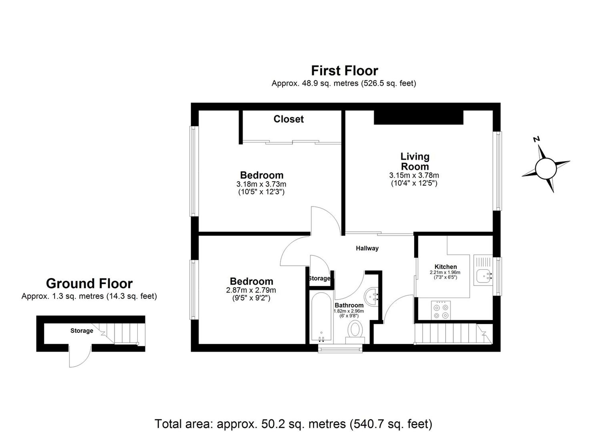 80a Brunswick Gardens, Ilford floorplan