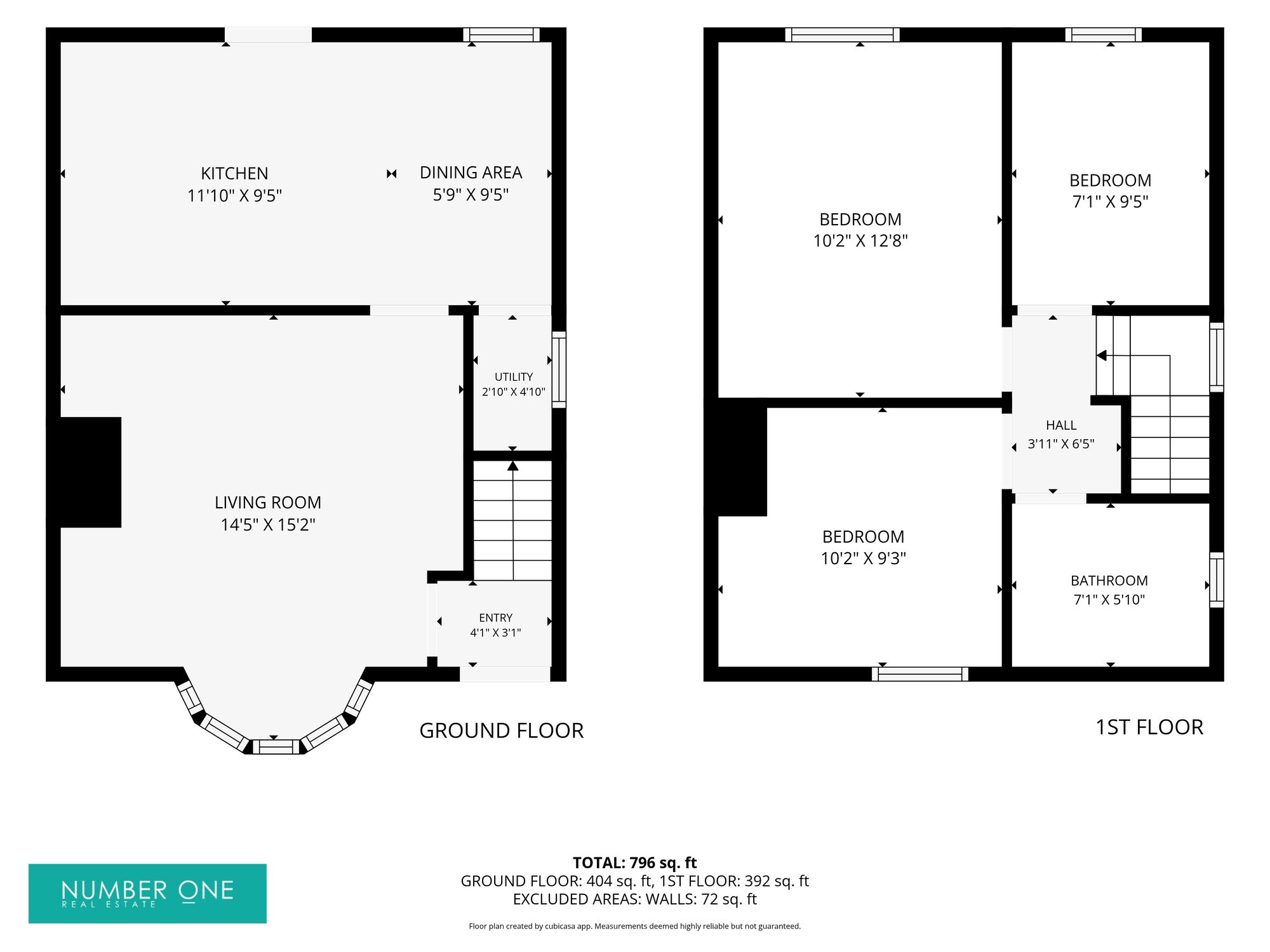 129 Curre Street, Ebbw Vale floorplan