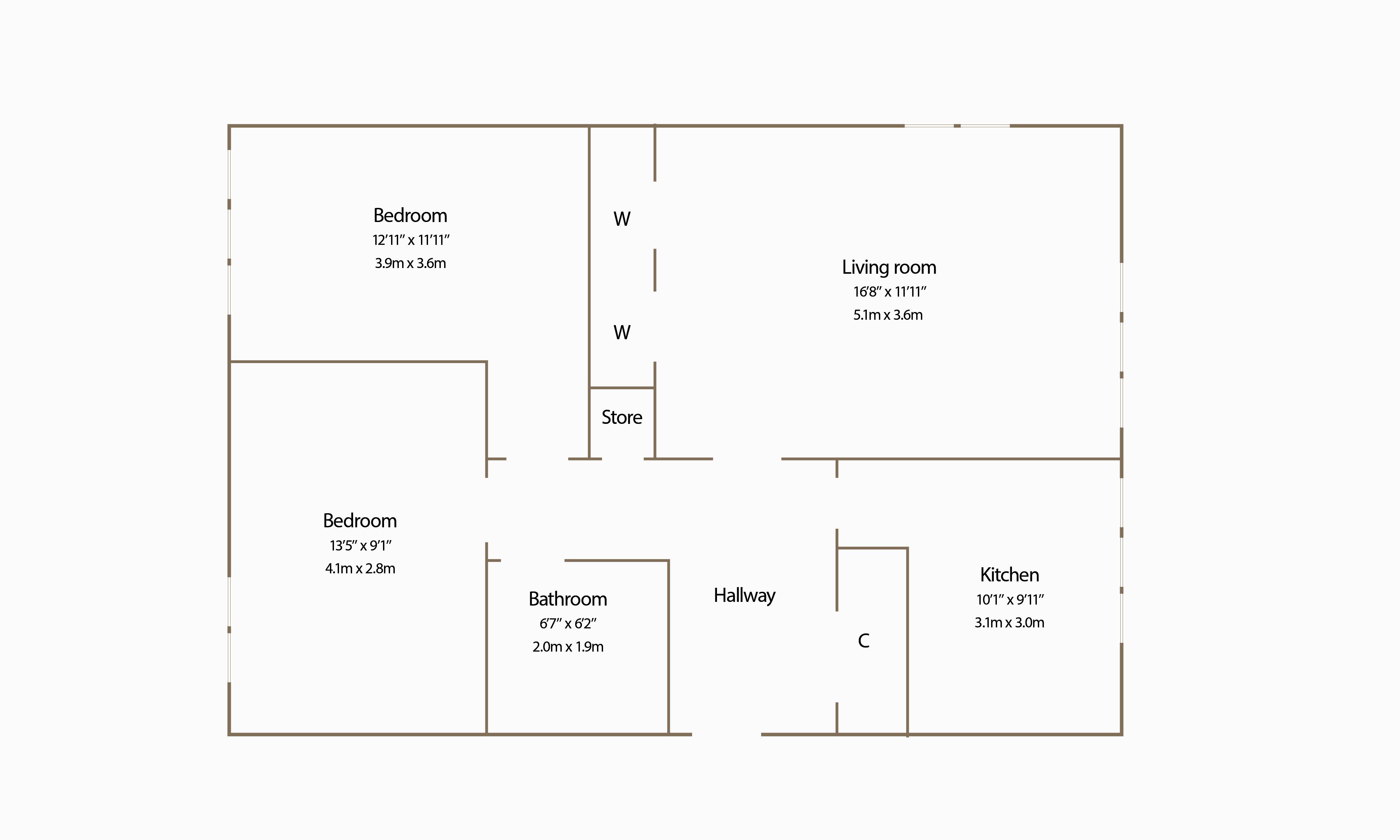 2 Bedrooms Flat for sale in Macadam Place, Ayr, South Ayrshire KA8