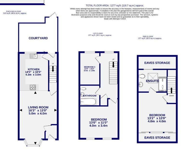Cherry Tree View, 23 Spen Lane, York floorplan