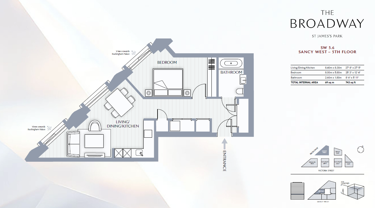 The Broadway, London floorplan