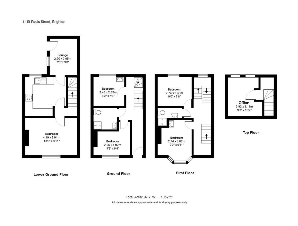 St. Pauls Street, Brighton floorplan