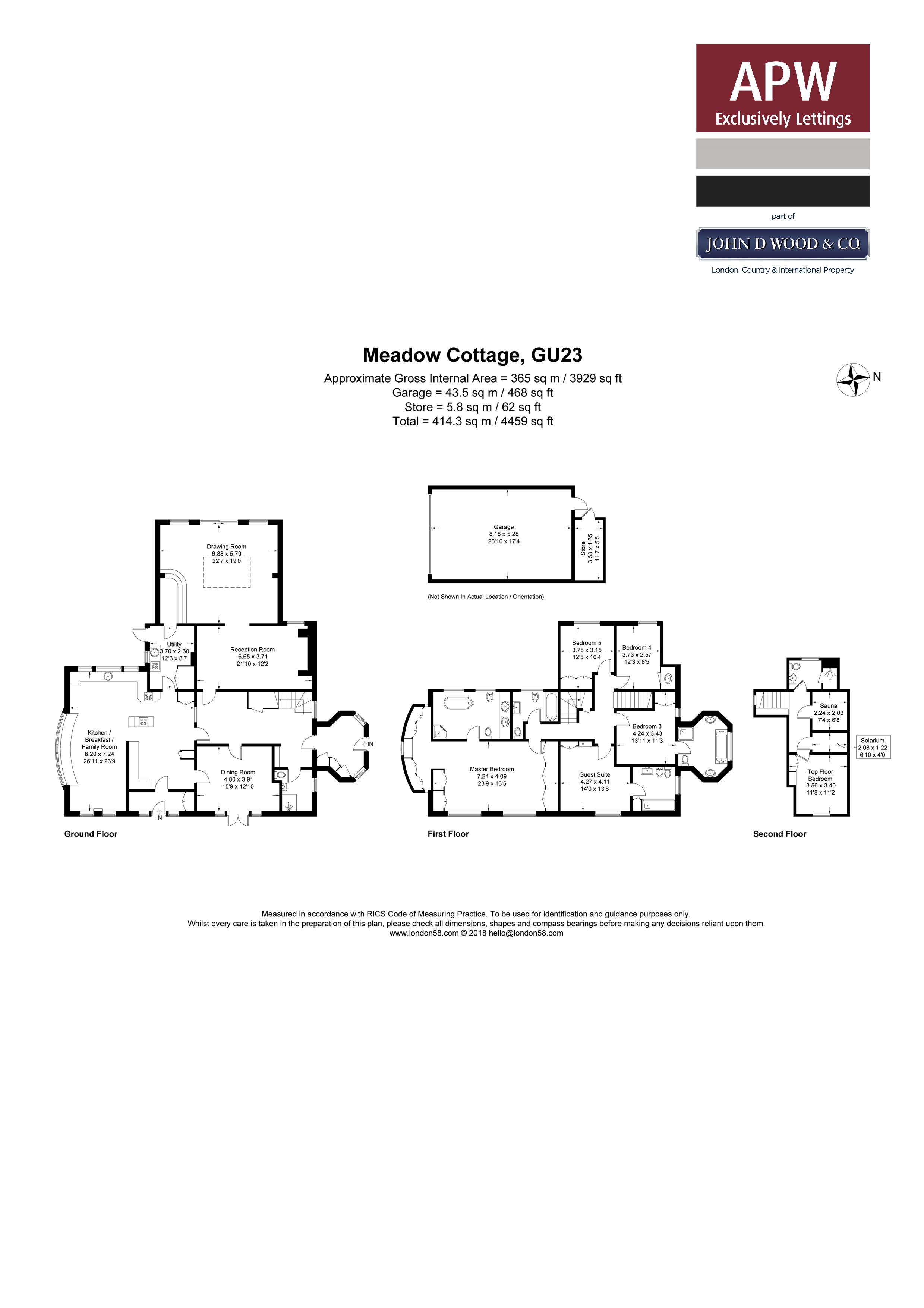 6 Bedrooms Detached house to rent in Elm Corner, Ockham GU23