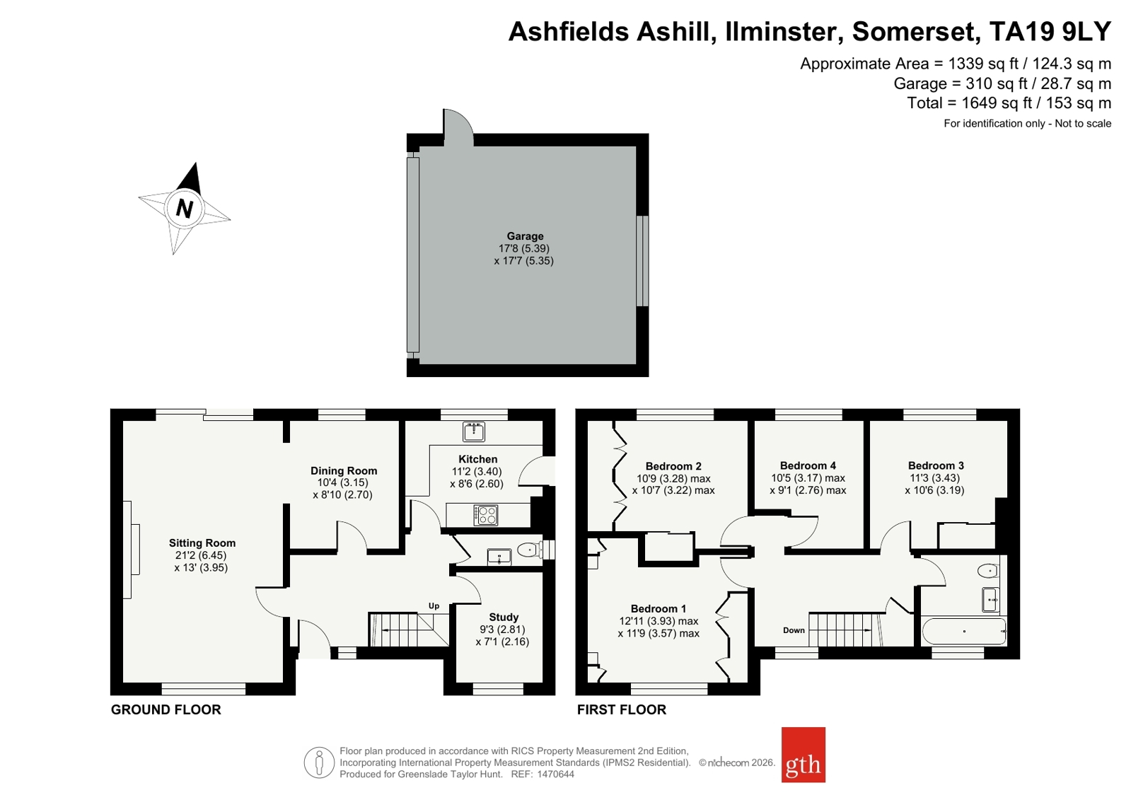 Ashfields,, Ashill, Somerset floorplan