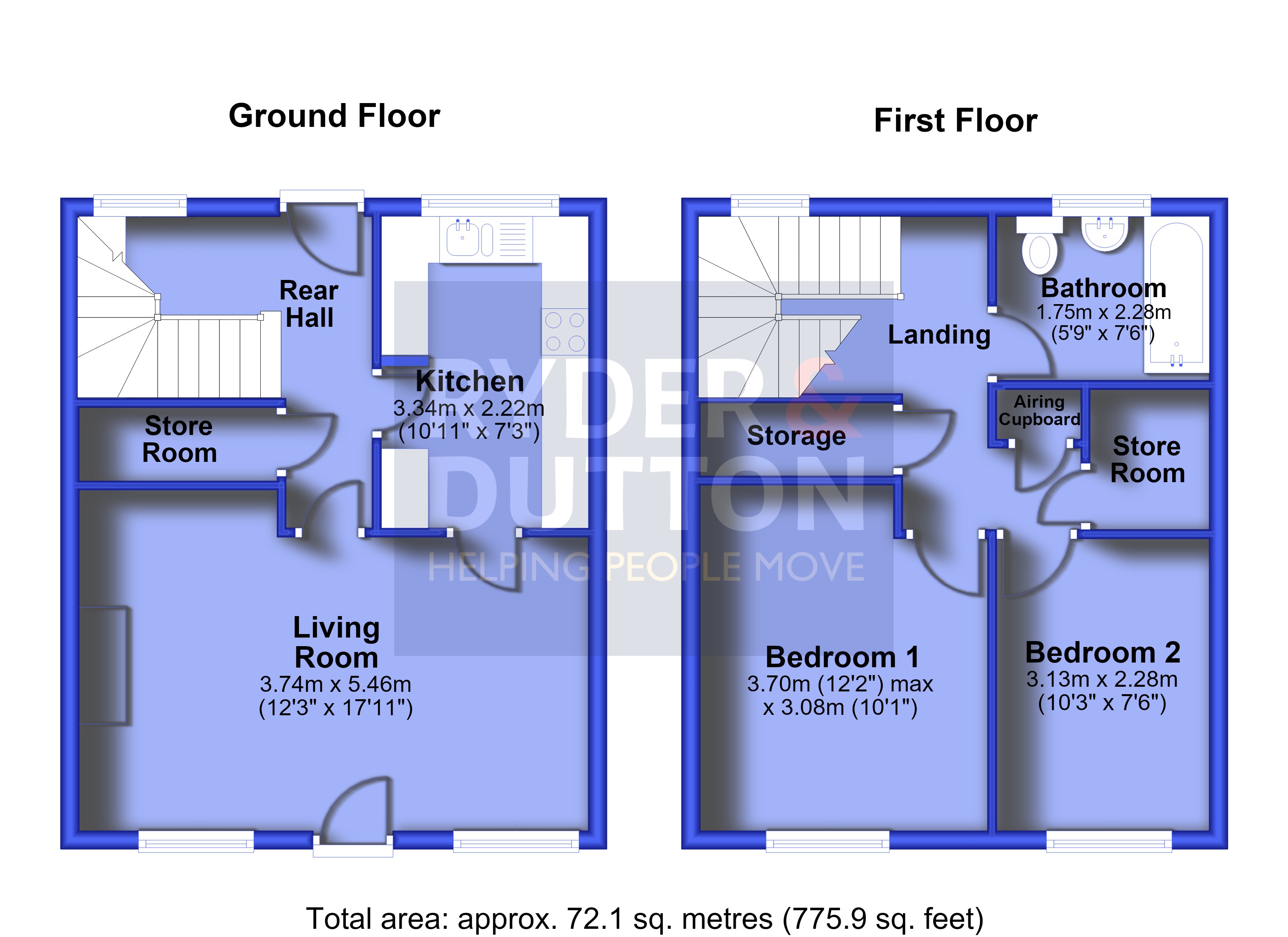 6, Chapel Street, Rossendale floorplan