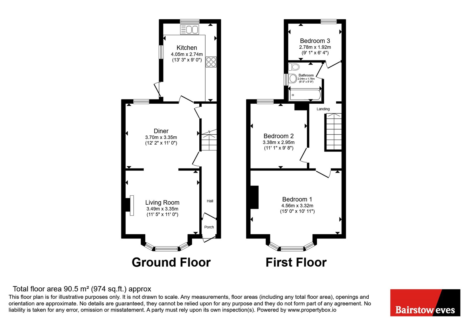 7, Mitcham Road, London floorplan