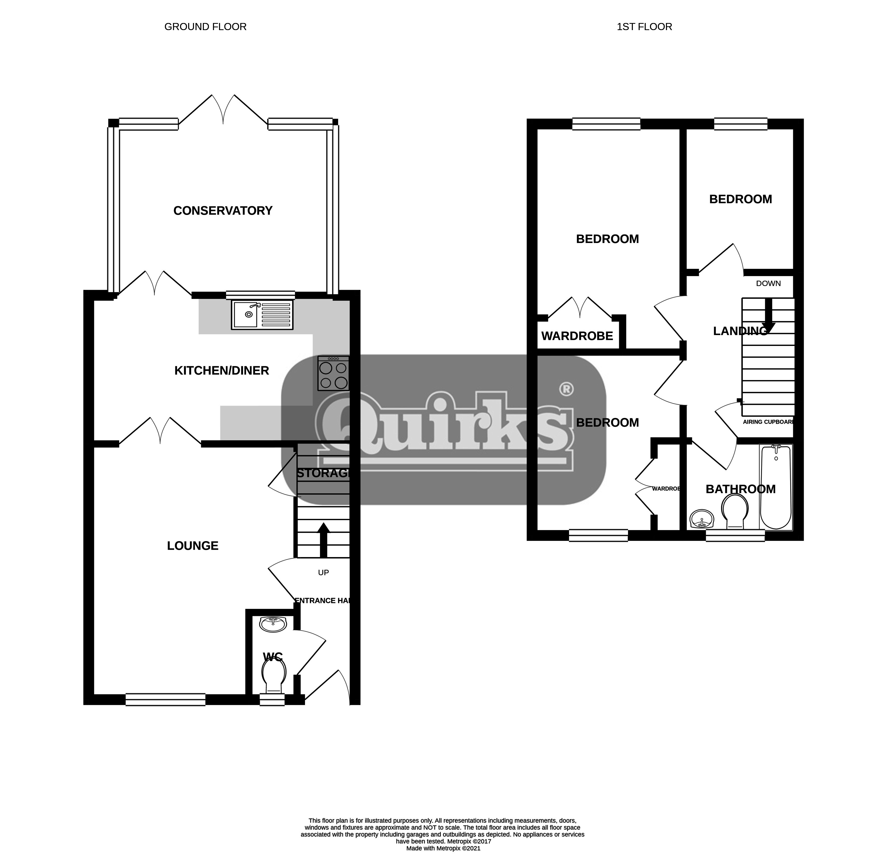 Crawford Chase, Wickford SS12, 3 bedroom end terrace house for sale