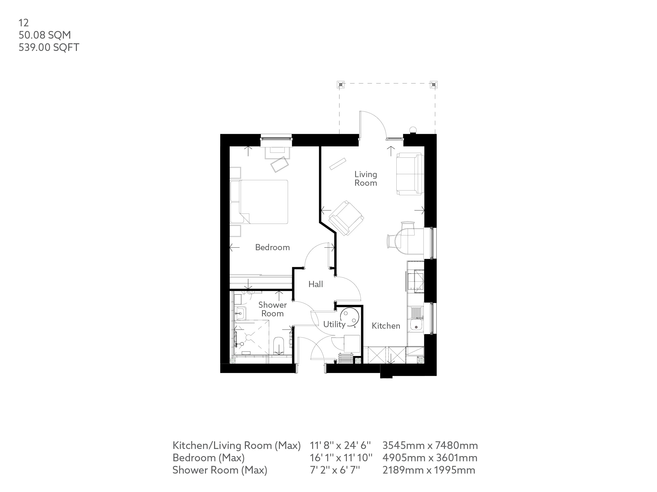 12, Dartmouth floorplan