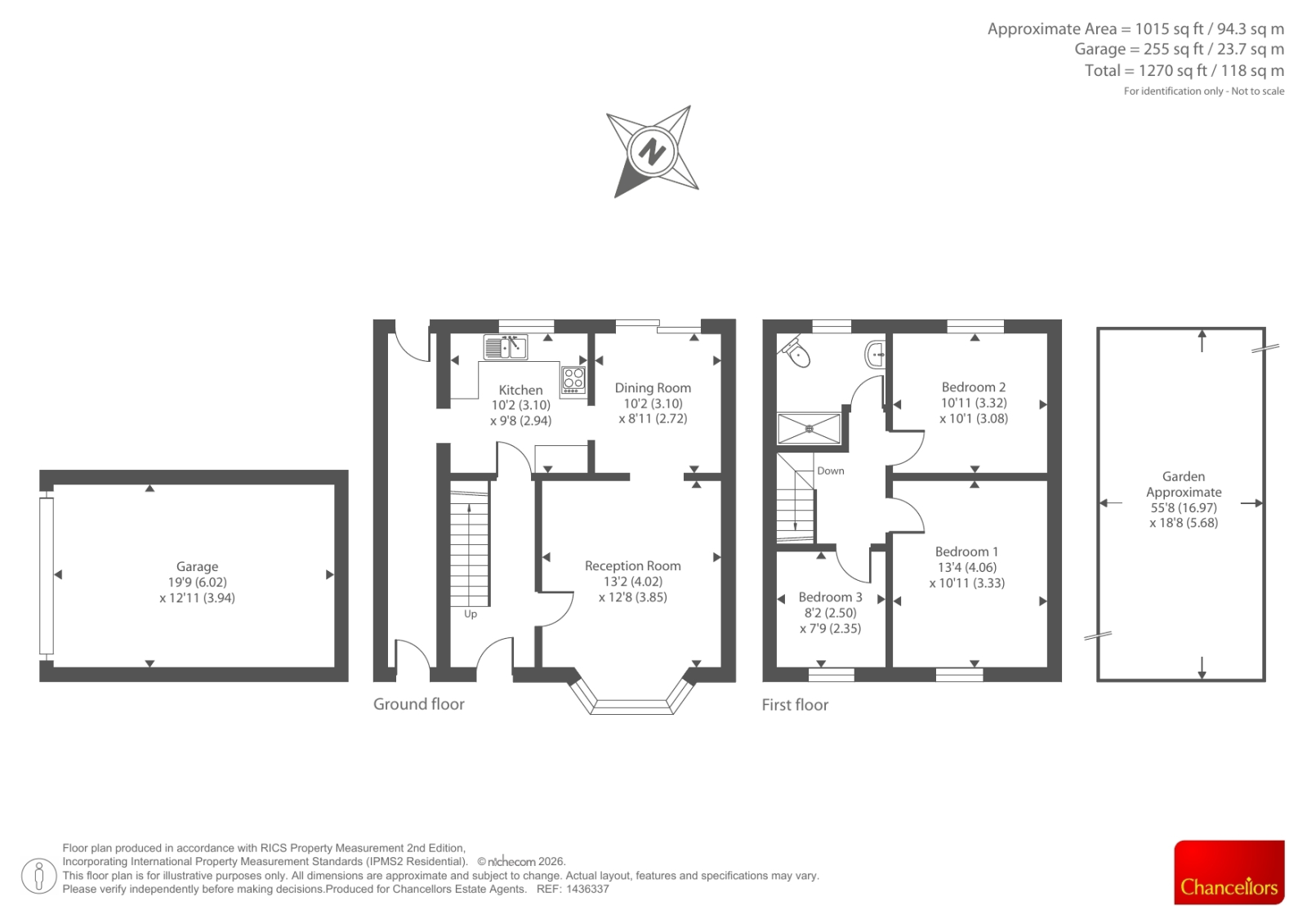 52, Blackbird Leys Road, Oxford floorplan