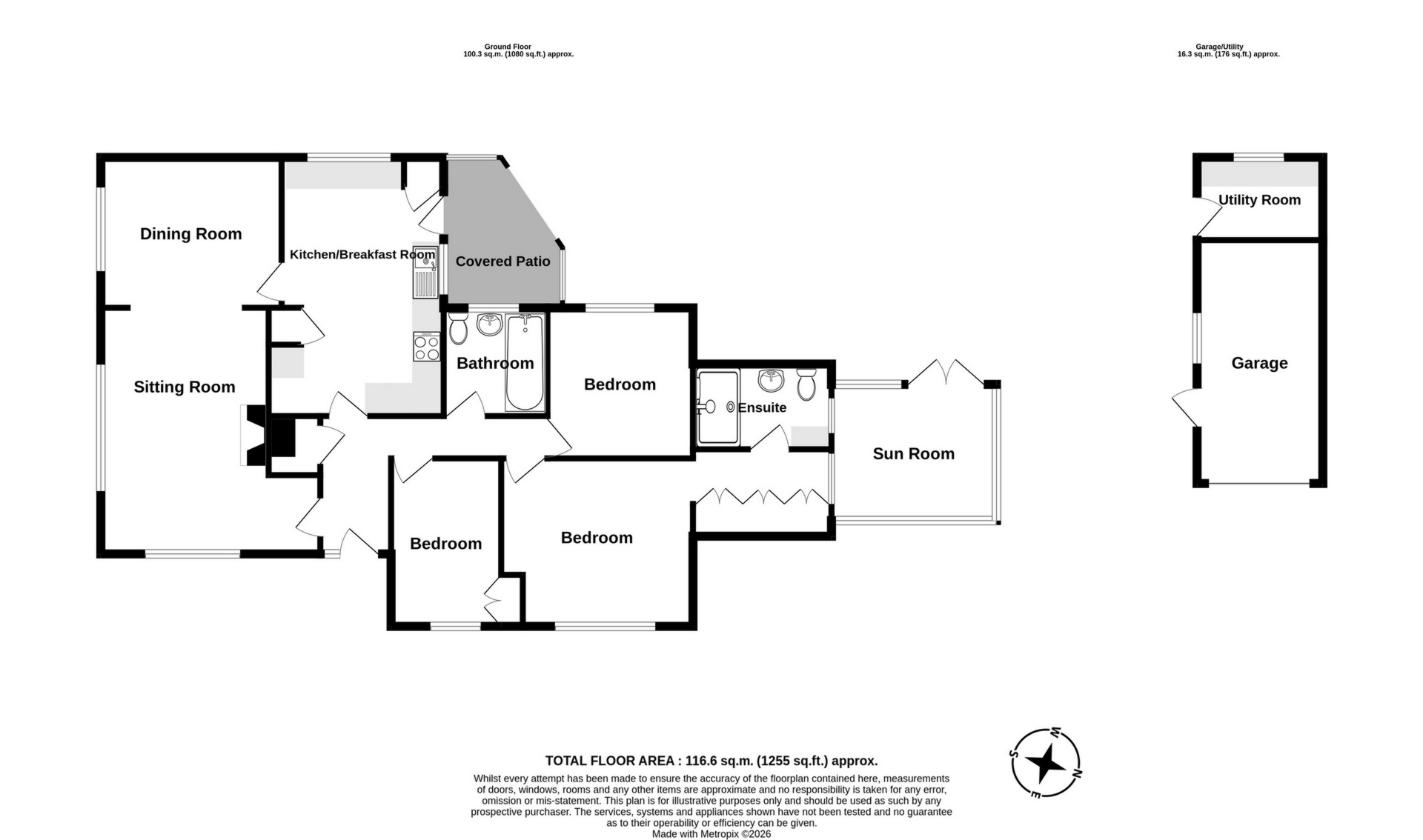 17, Rowan Way, Exeter floorplan