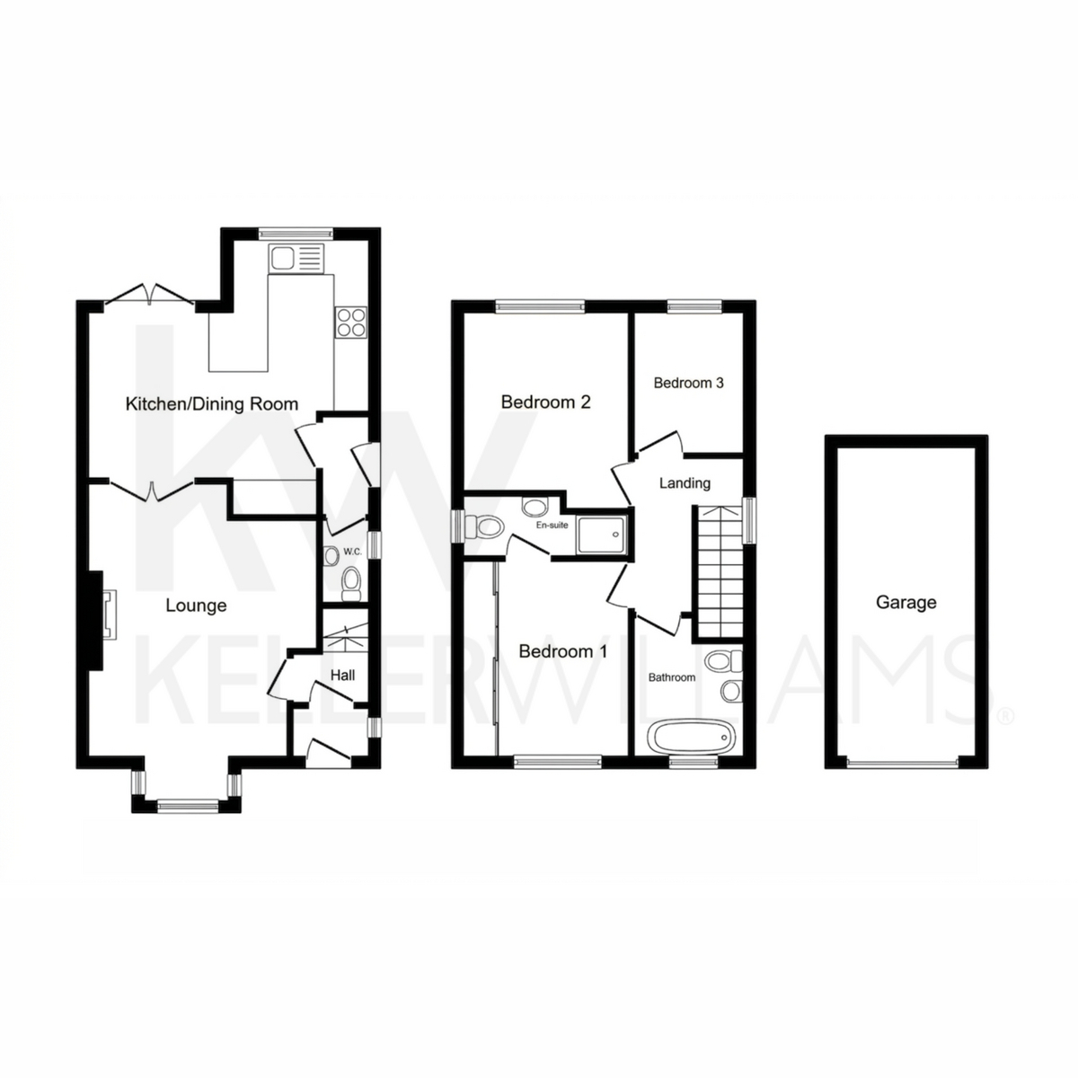 5, Bluebell Walk, Harrogate floorplan