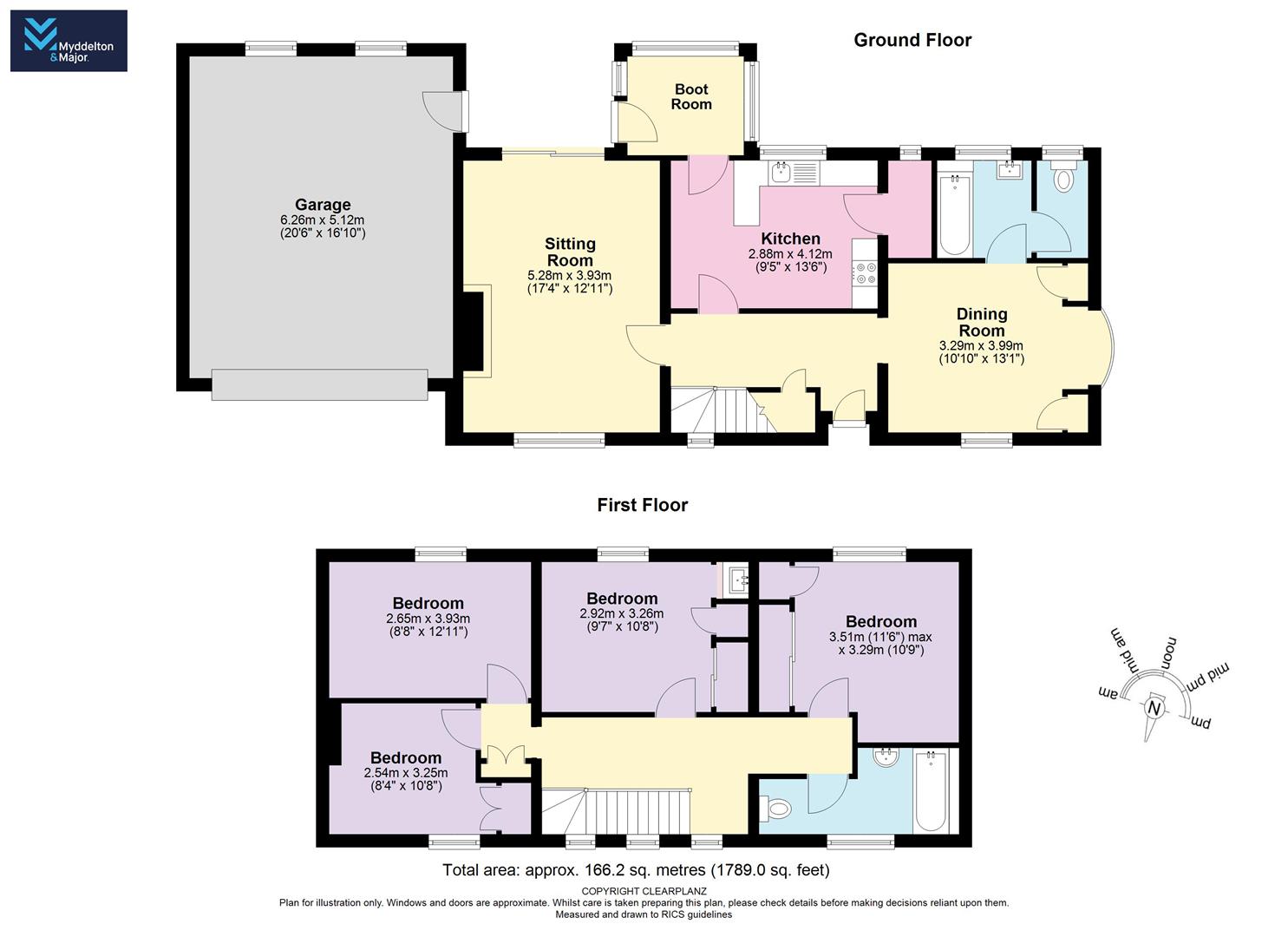 Westways, Chapel Lane, Andover floorplan
