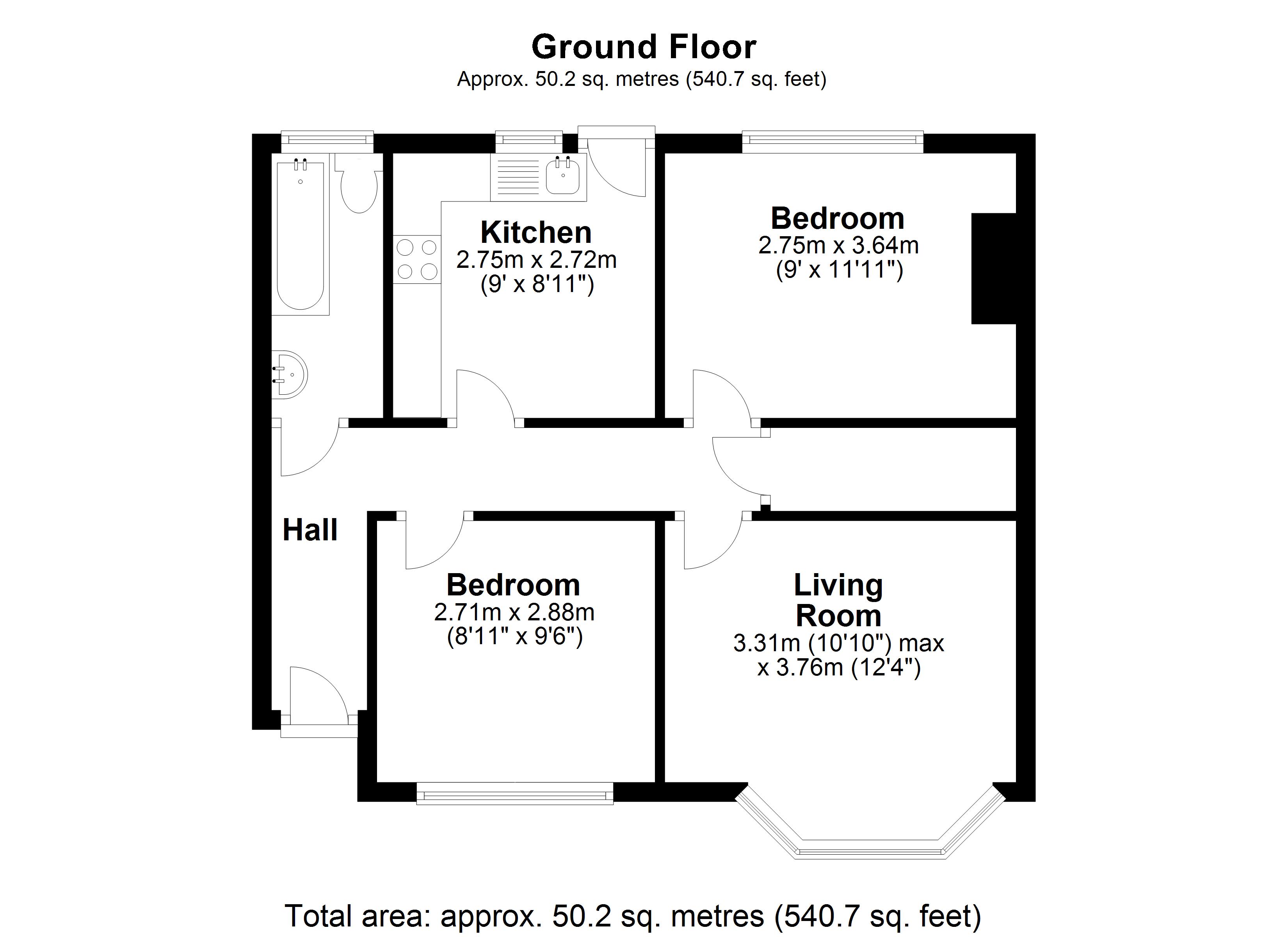 2 Bedrooms Maisonette for sale in Thornhill Avenue, Tolworth, Surbiton KT6