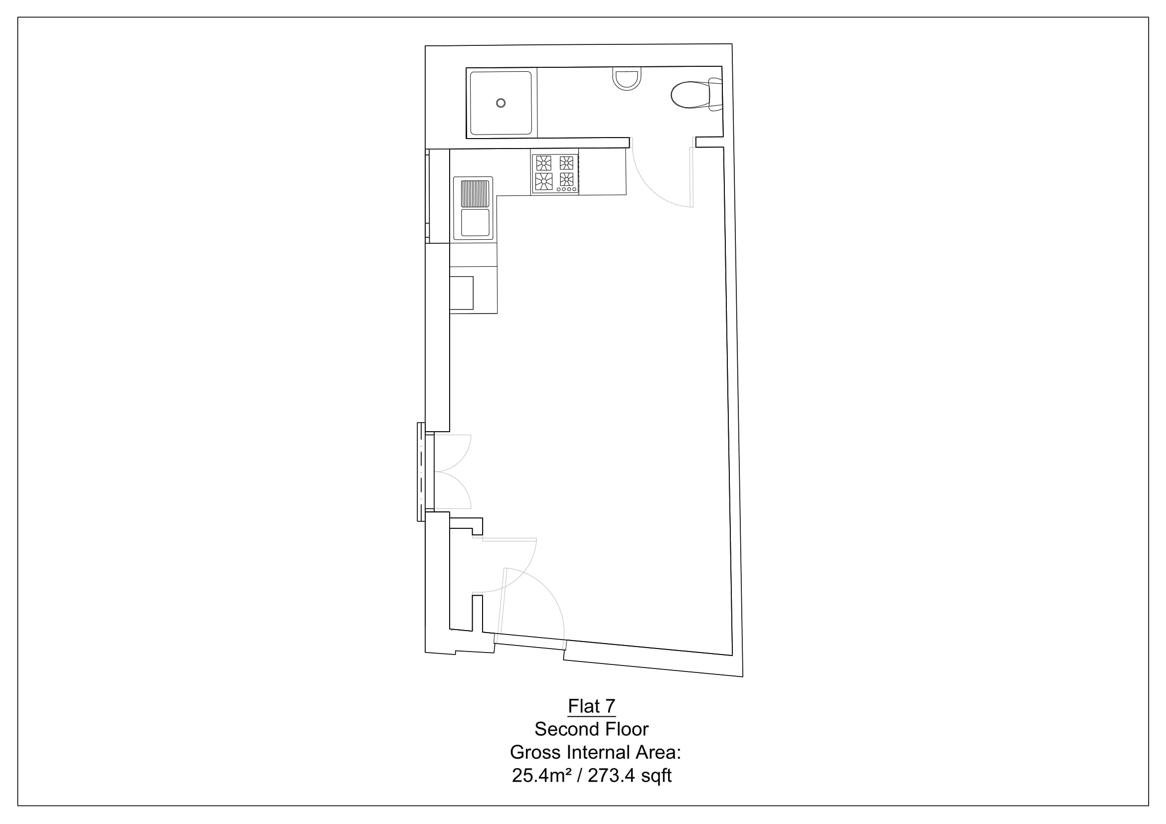 0 Bedrooms Studio to rent in Flat 7, The Lofts, 3 Parsons Street OX16