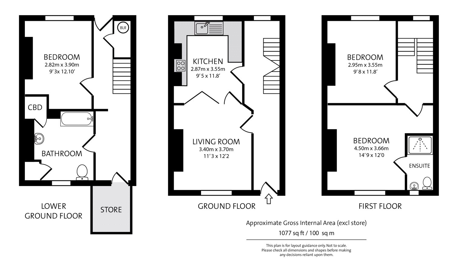 3 Bedrooms Terraced house for sale in Tidy Street, Brighton, East Sussex BN1