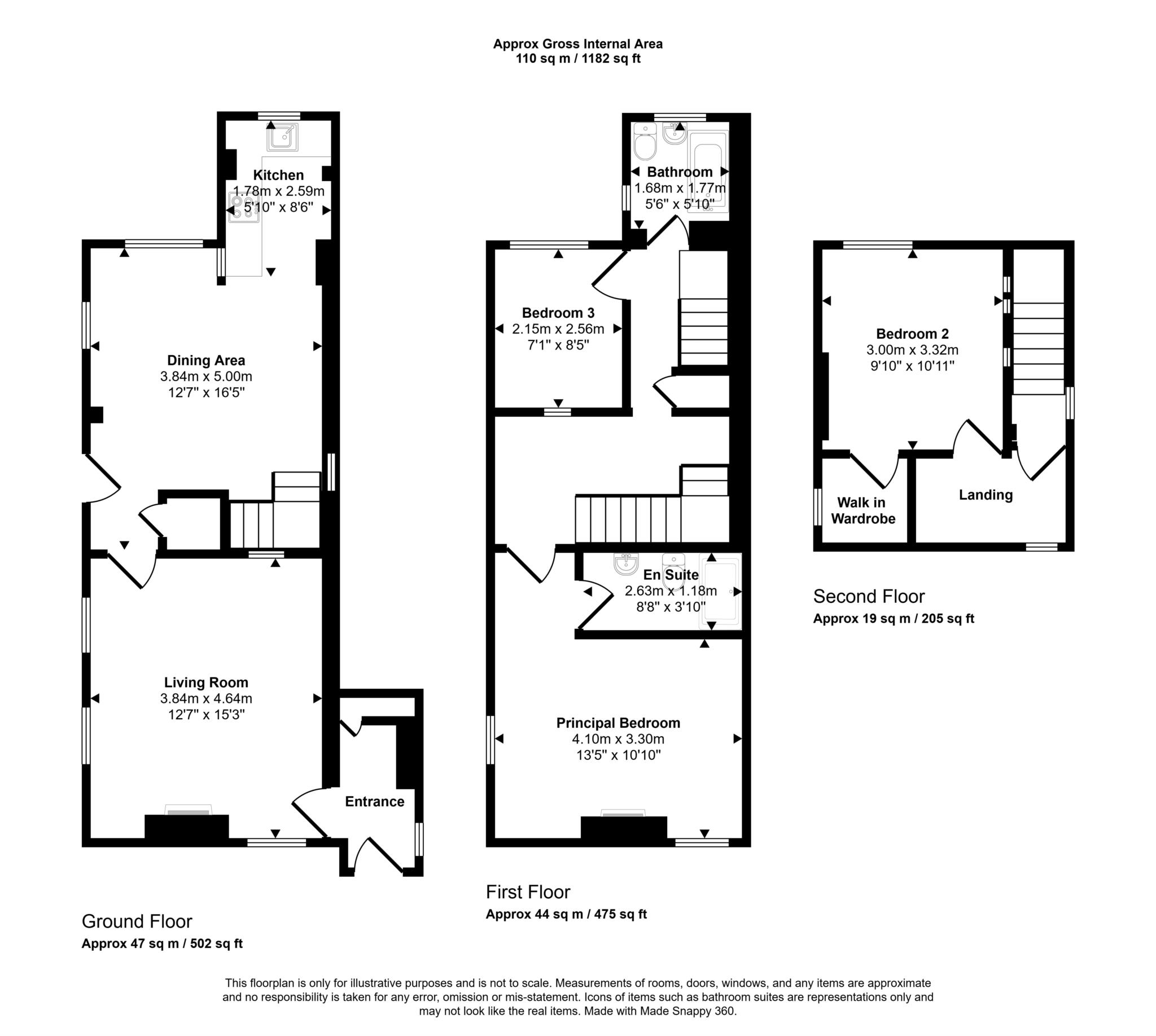 Bell Cottage, Dock Lane, Tewkesbury floorplan