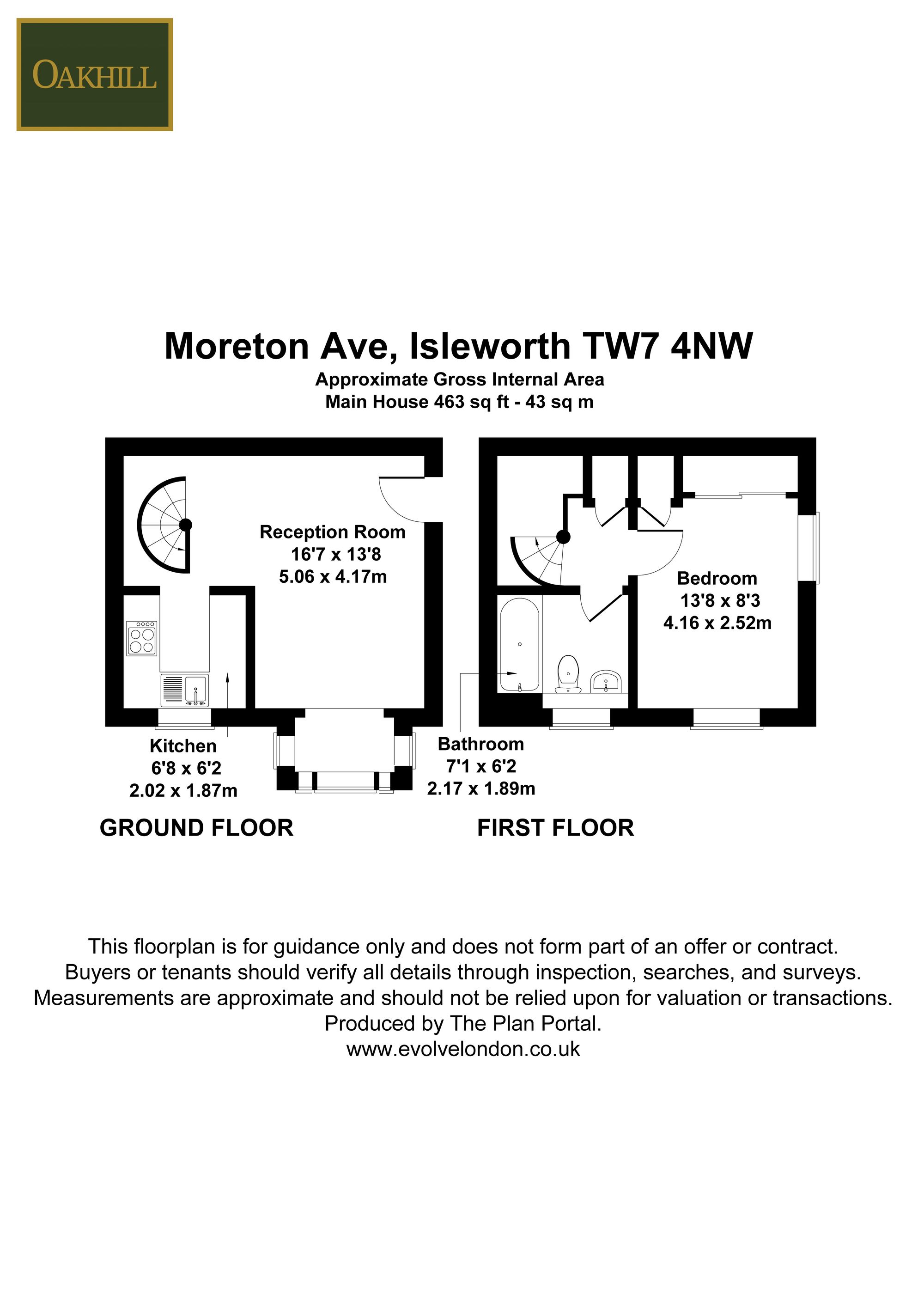 38 Moreton Avenue, Isleworth floorplan