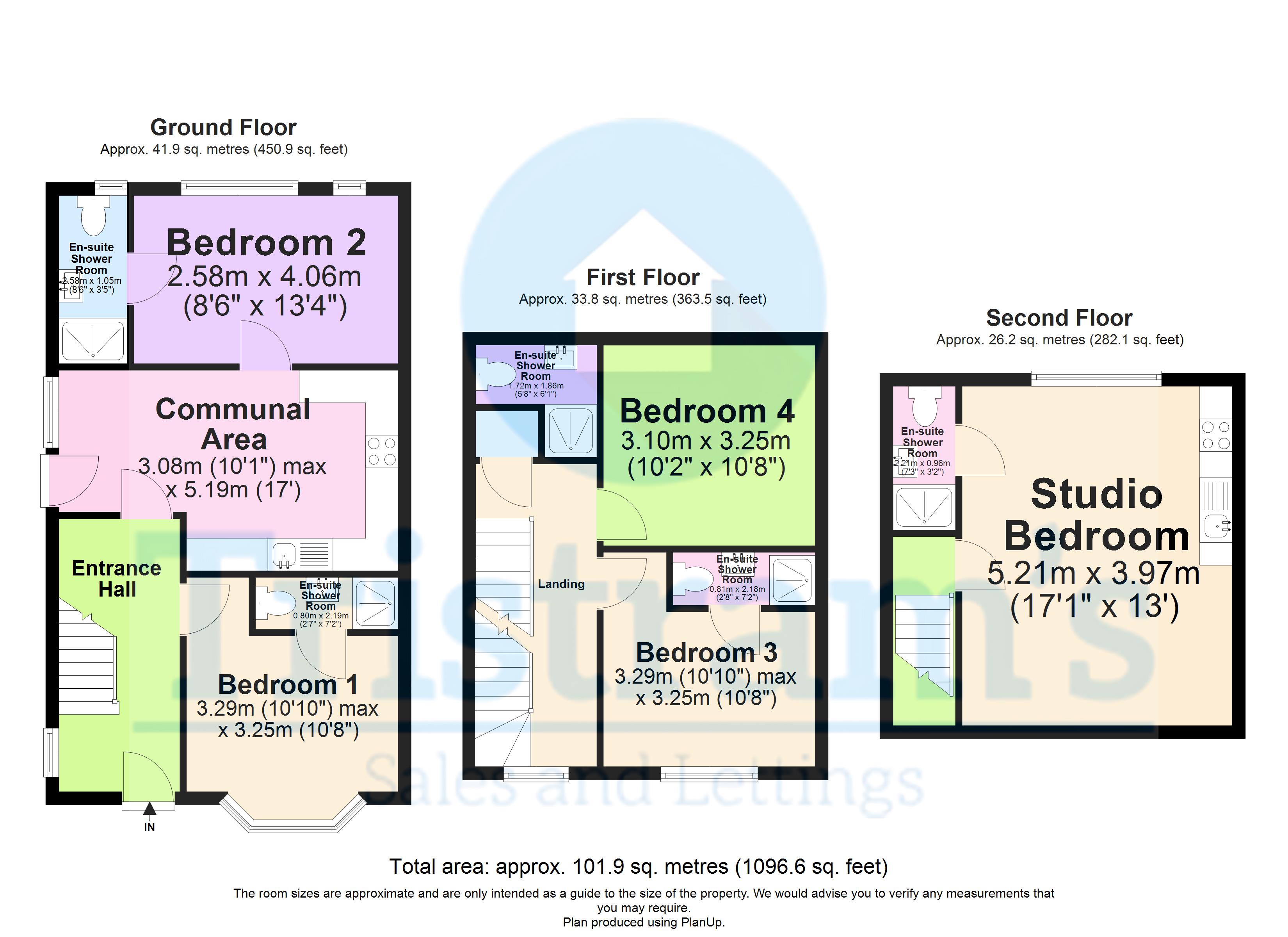 24, Princess Avenue, Nottingham floorplan