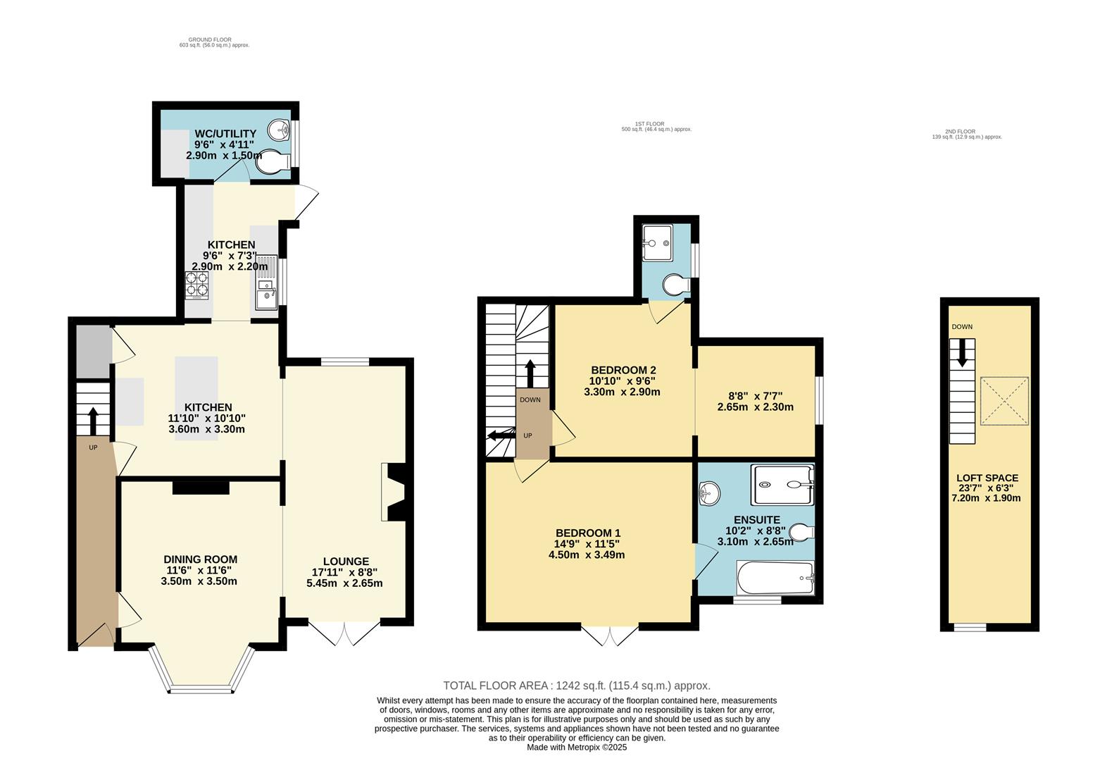 1, The Promenade, WITHERNSEA floorplan
