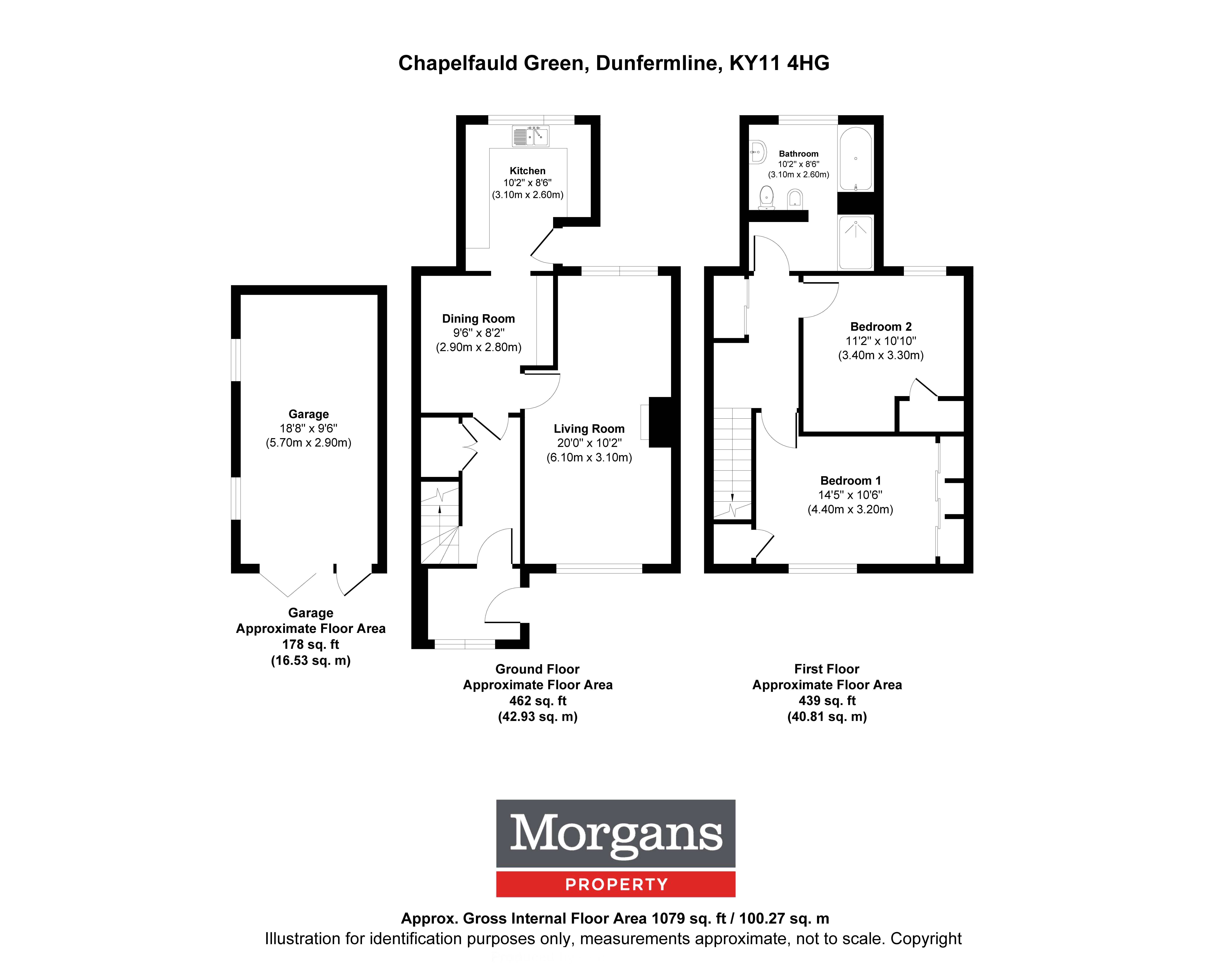 25, Chapelfauld Green, Dunfermline floorplan