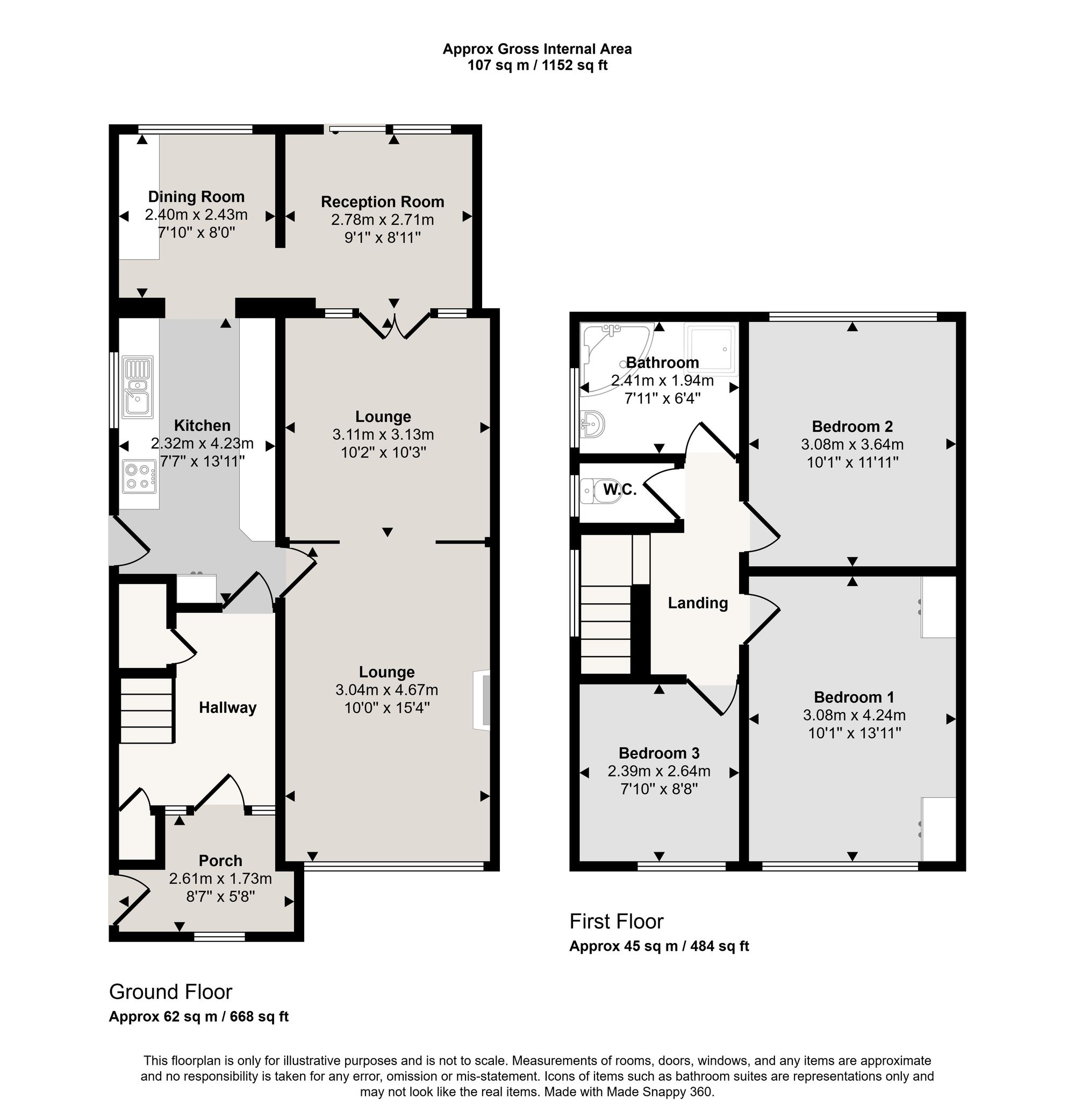 47 Broadway, Manchester floorplan