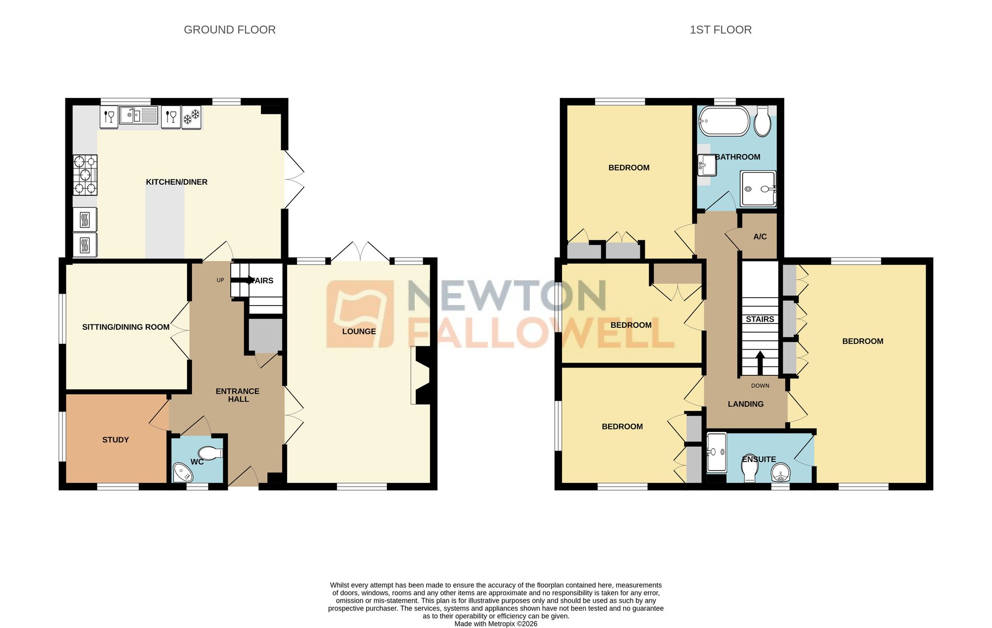 3 Carnell Lane, Newark floorplan