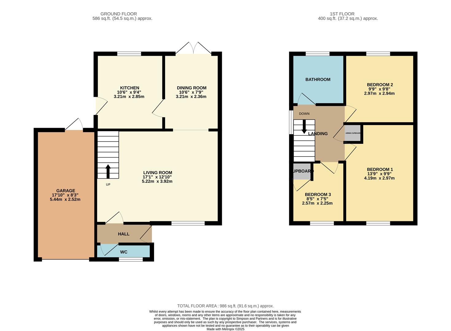 71, De-Ferneus Drive, Raunds floorplan
