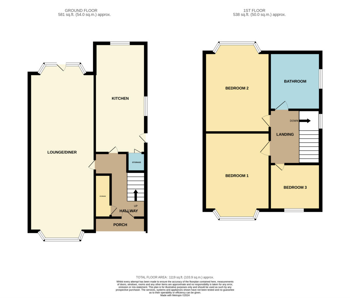 49, Langwith Road, Shirebrook floorplan