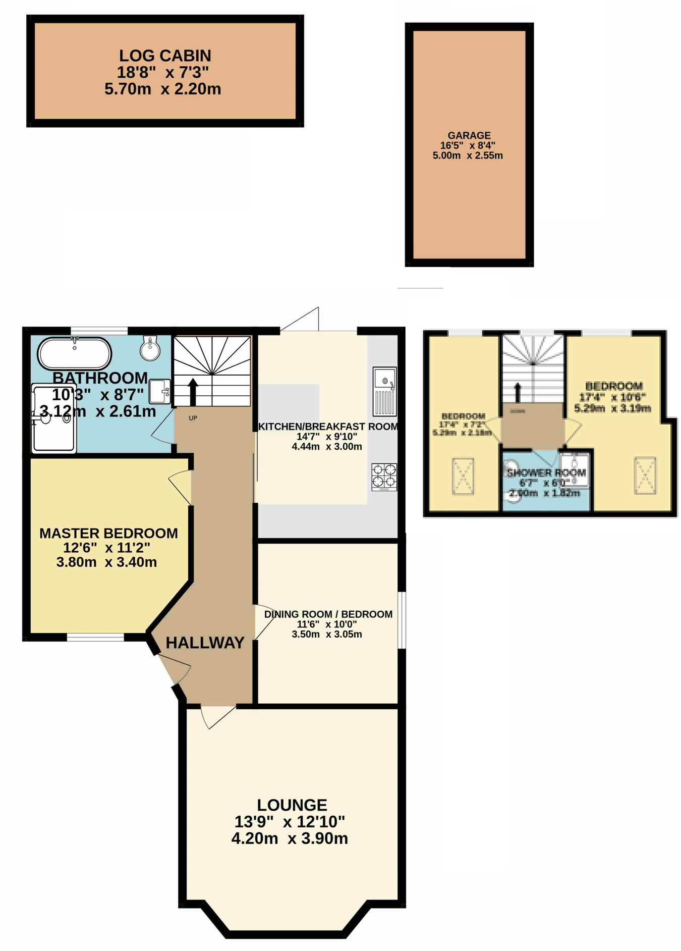 79, Byng Drive, Potters Bar floorplan