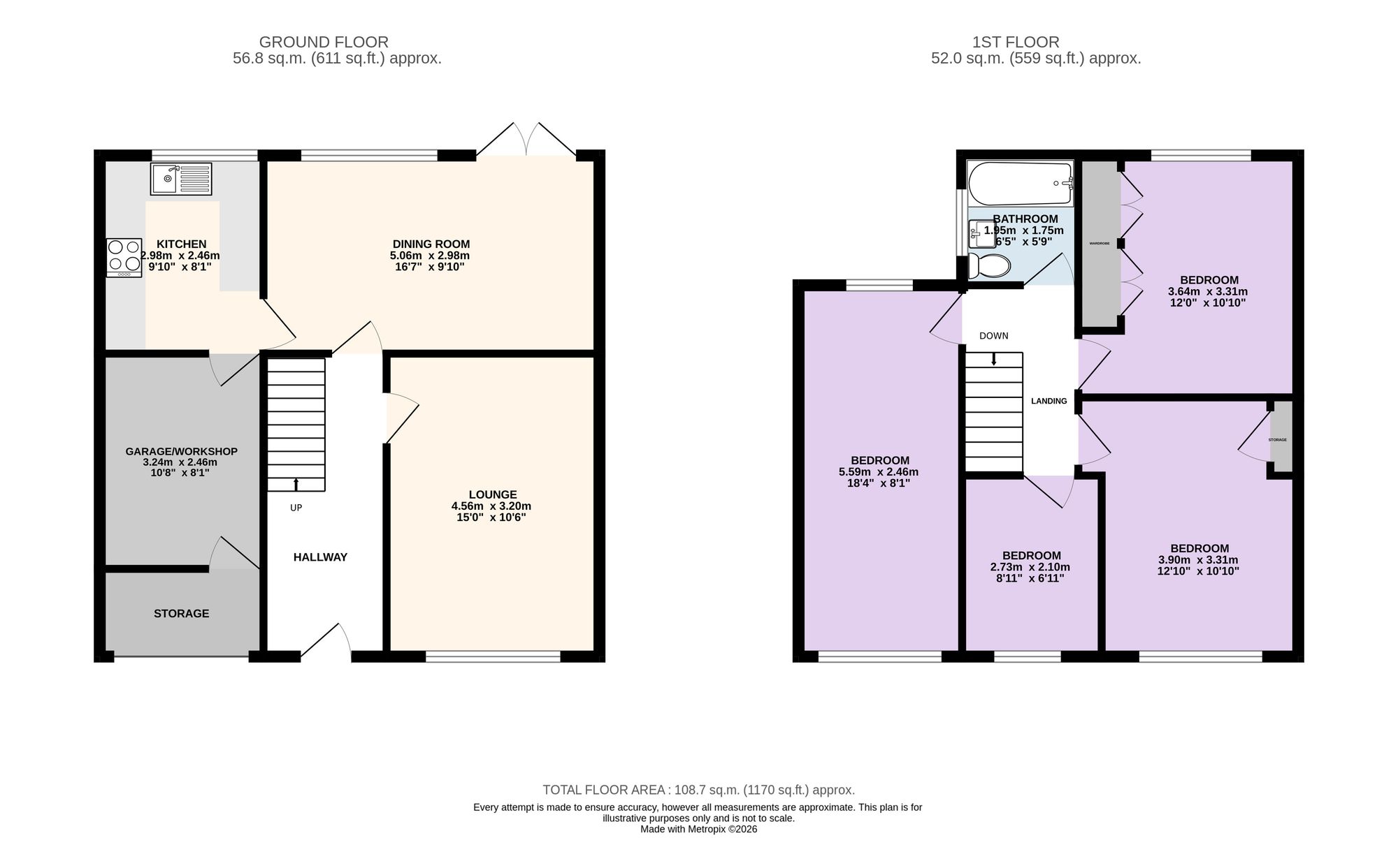 16 Glendale Avenue, Preston floorplan