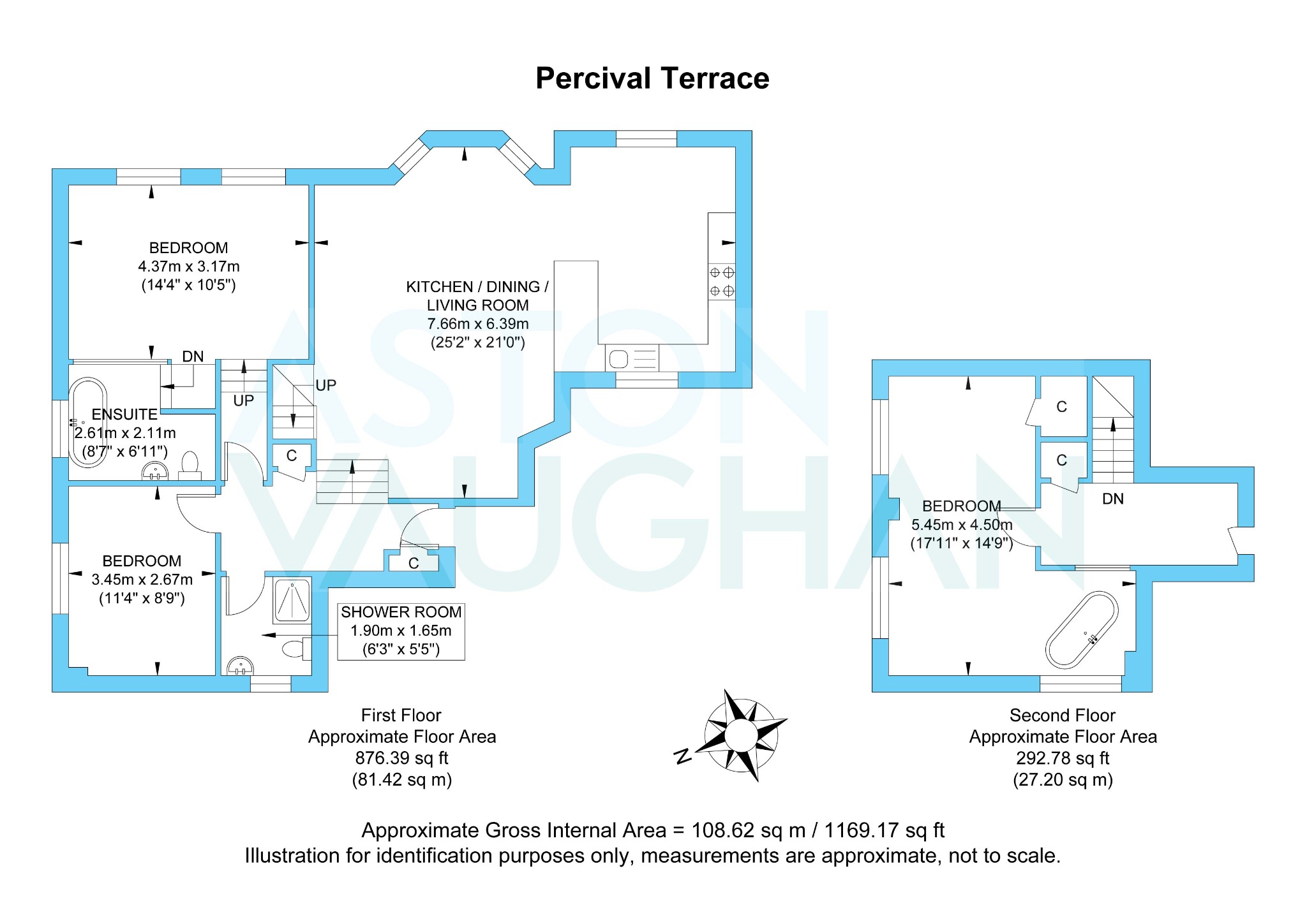 Flat 13, Percival Mansions, Brighton floorplan