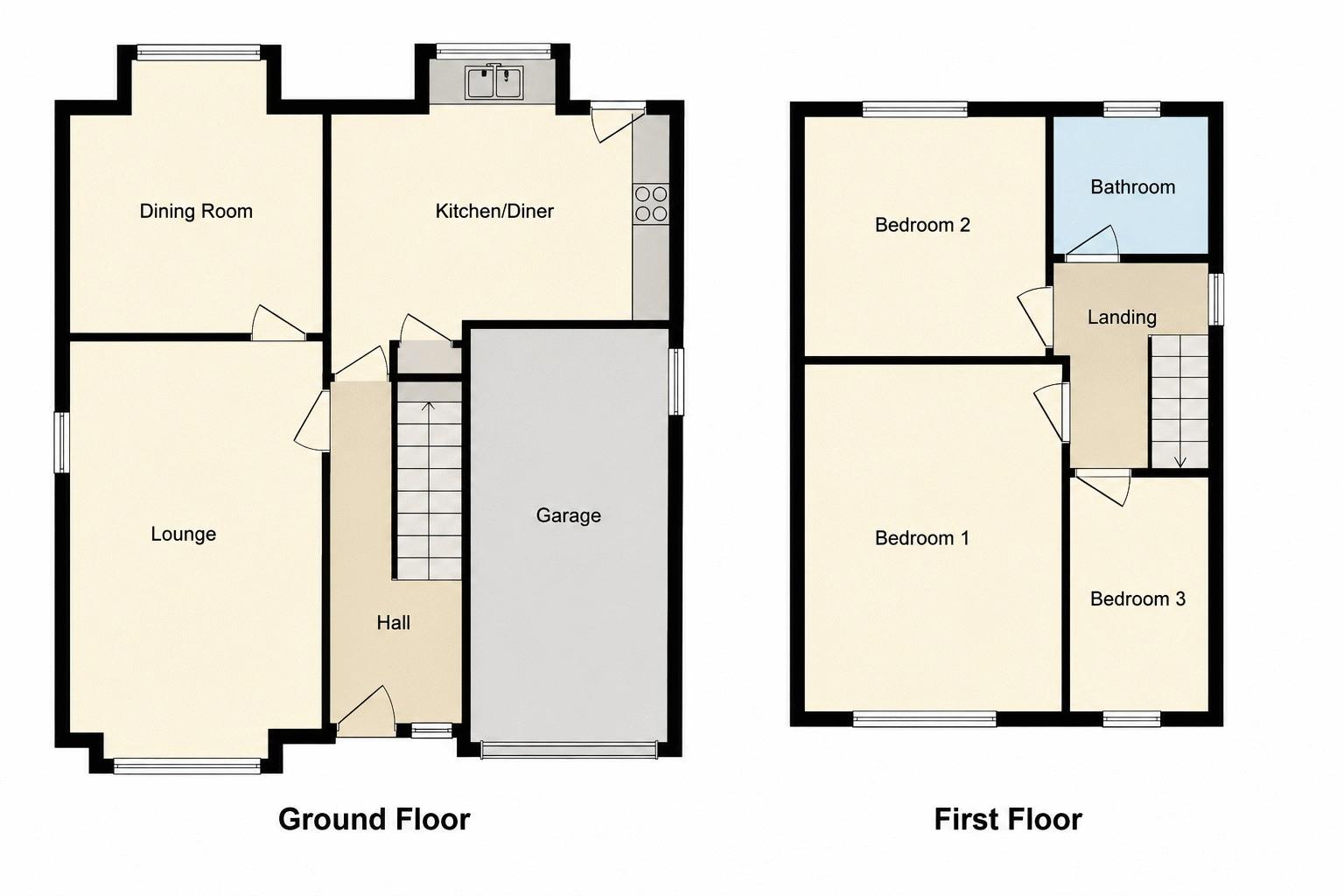 21, Vernon Road, Rotherham floorplan