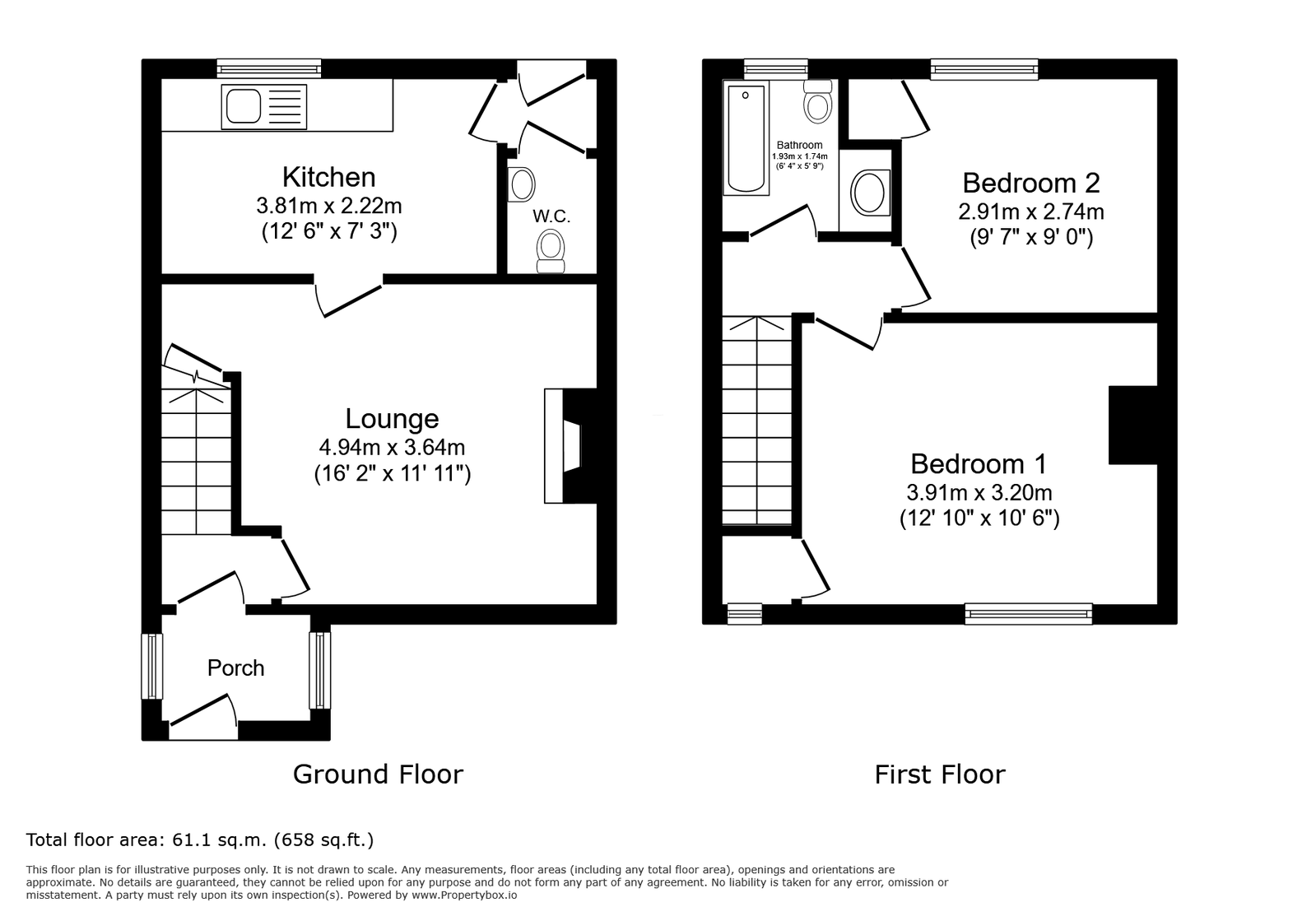 10, Teign Bank Close, Hinckley floorplan