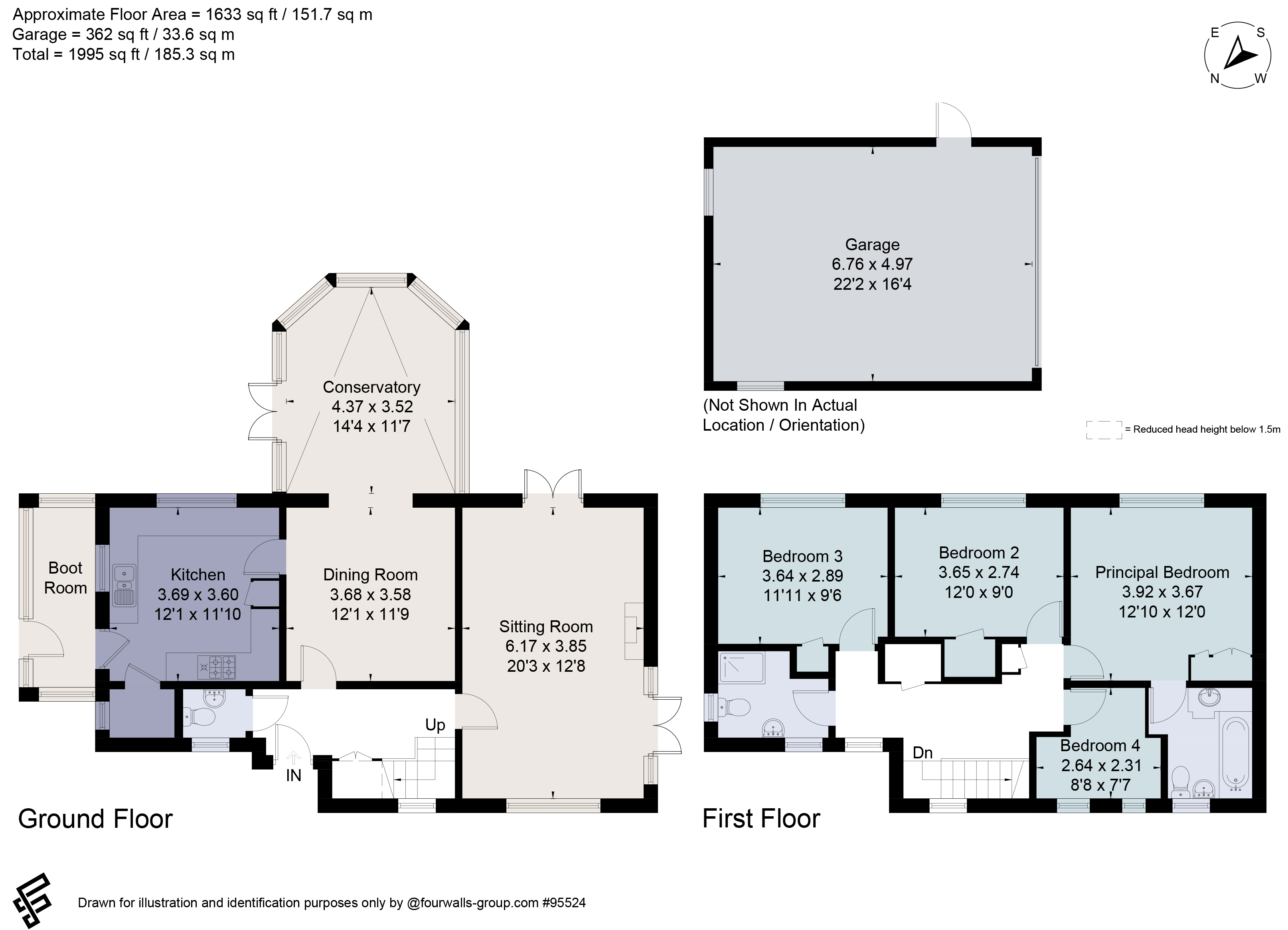 The Croft,, Petworth Road, Godalming floorplan