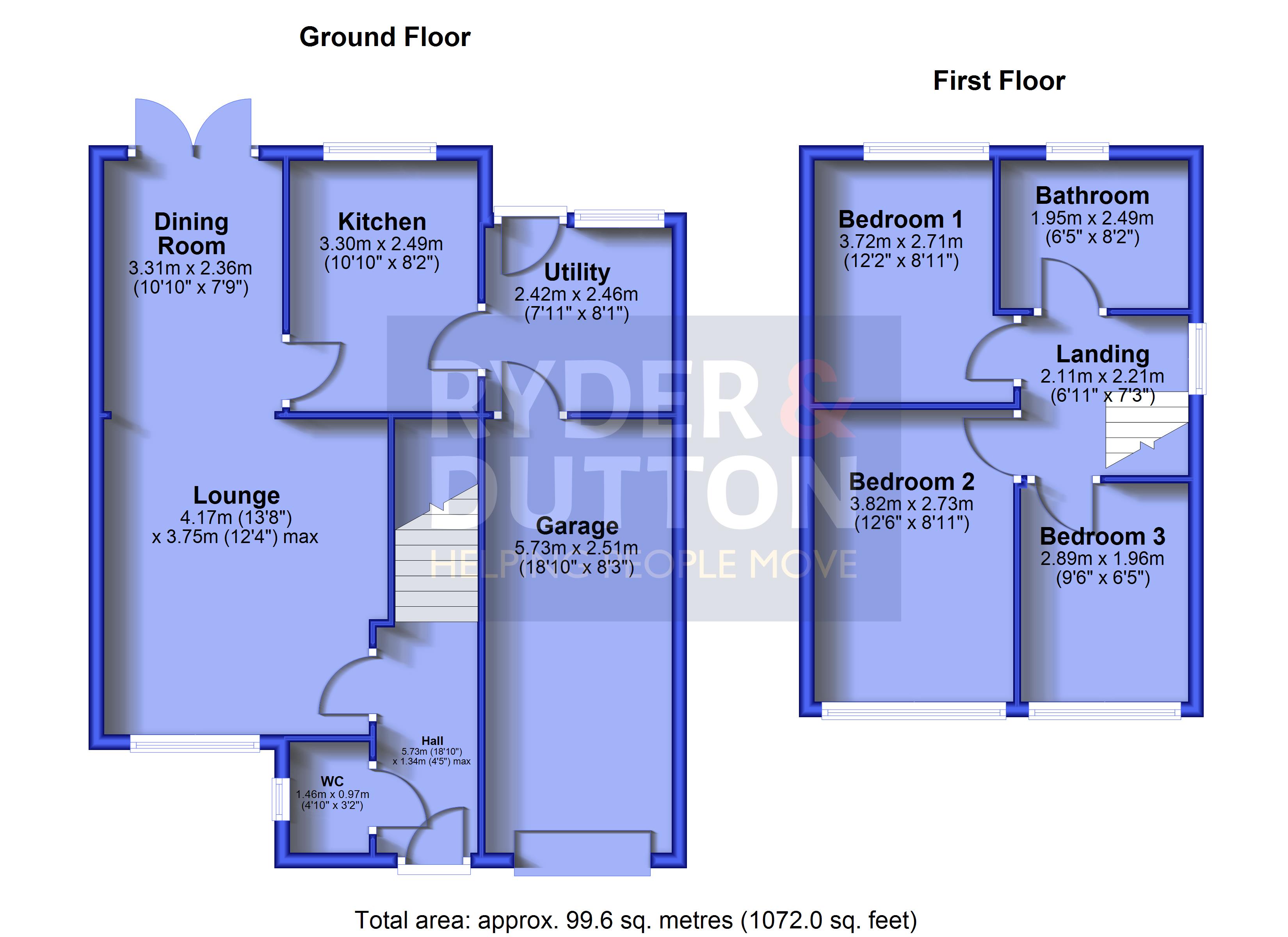 33, Thornlea Drive, Rochdale floorplan