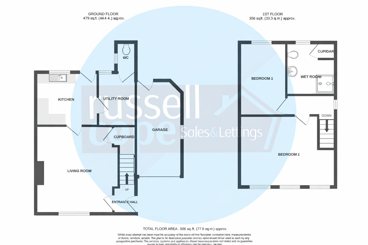 47, Ivanhoe Avenue, Nuneaton floorplan