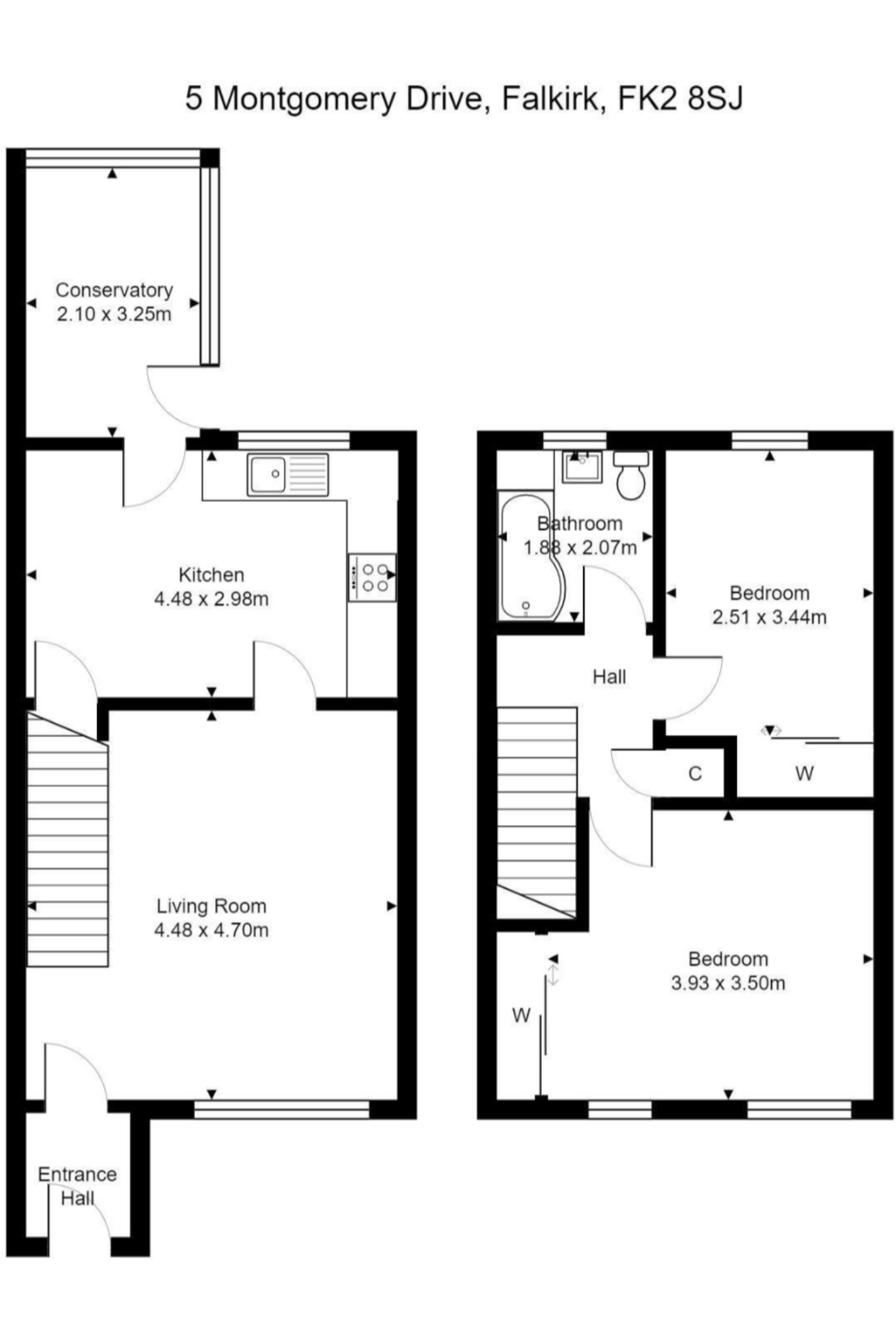 5, Montgomery Drive, Carron floorplan