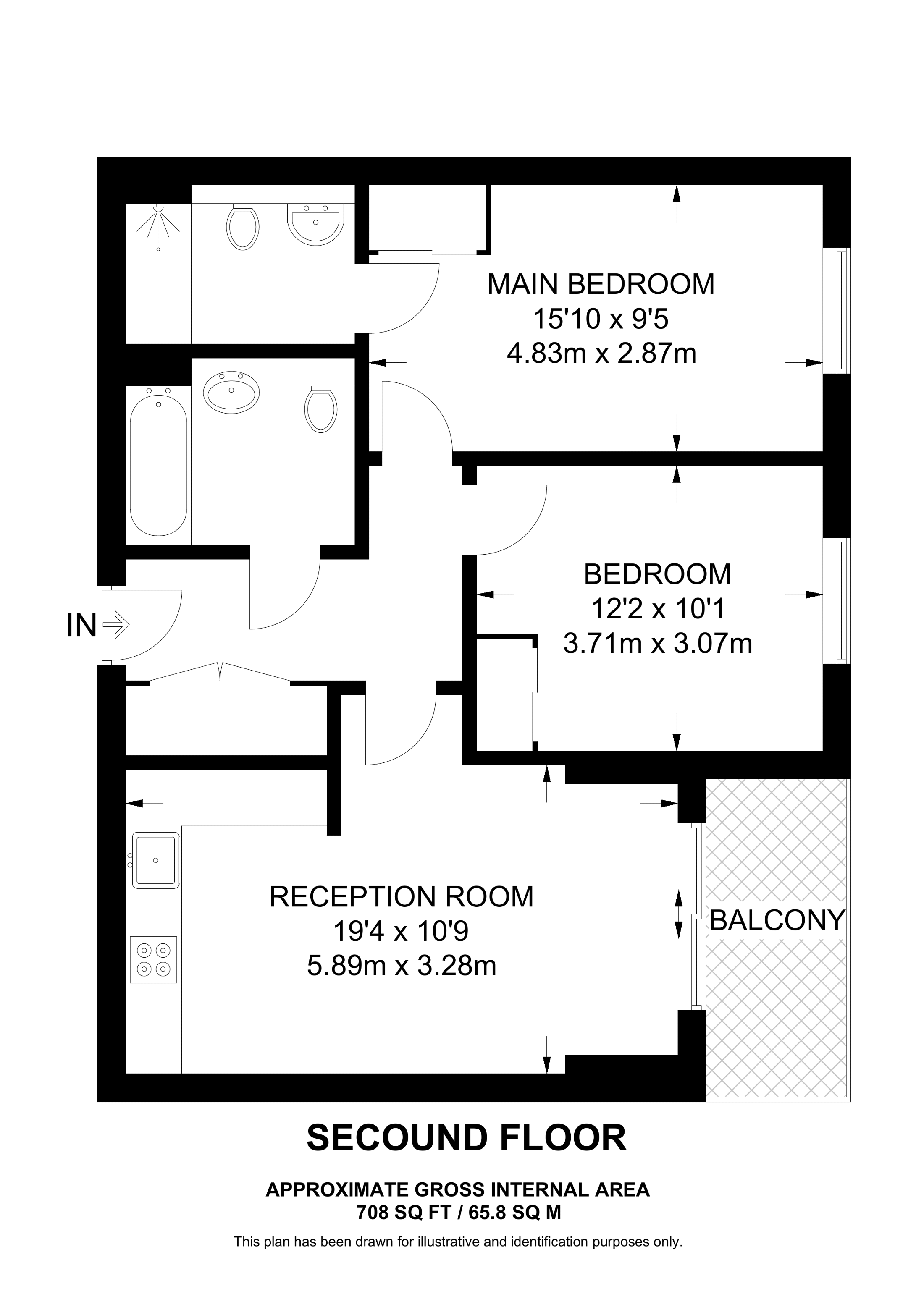 Skerne Road, Kingston floorplan