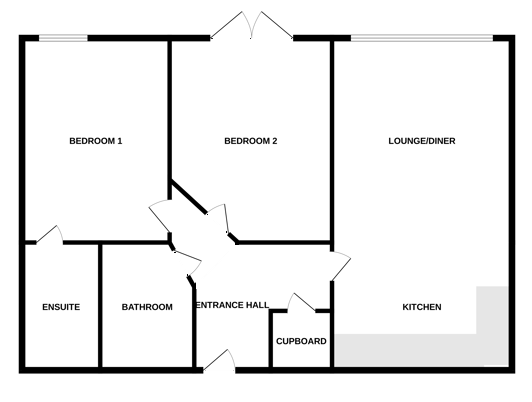 Flat 10, Bradley Court, 3, Knoll Road, Surrey floorplan