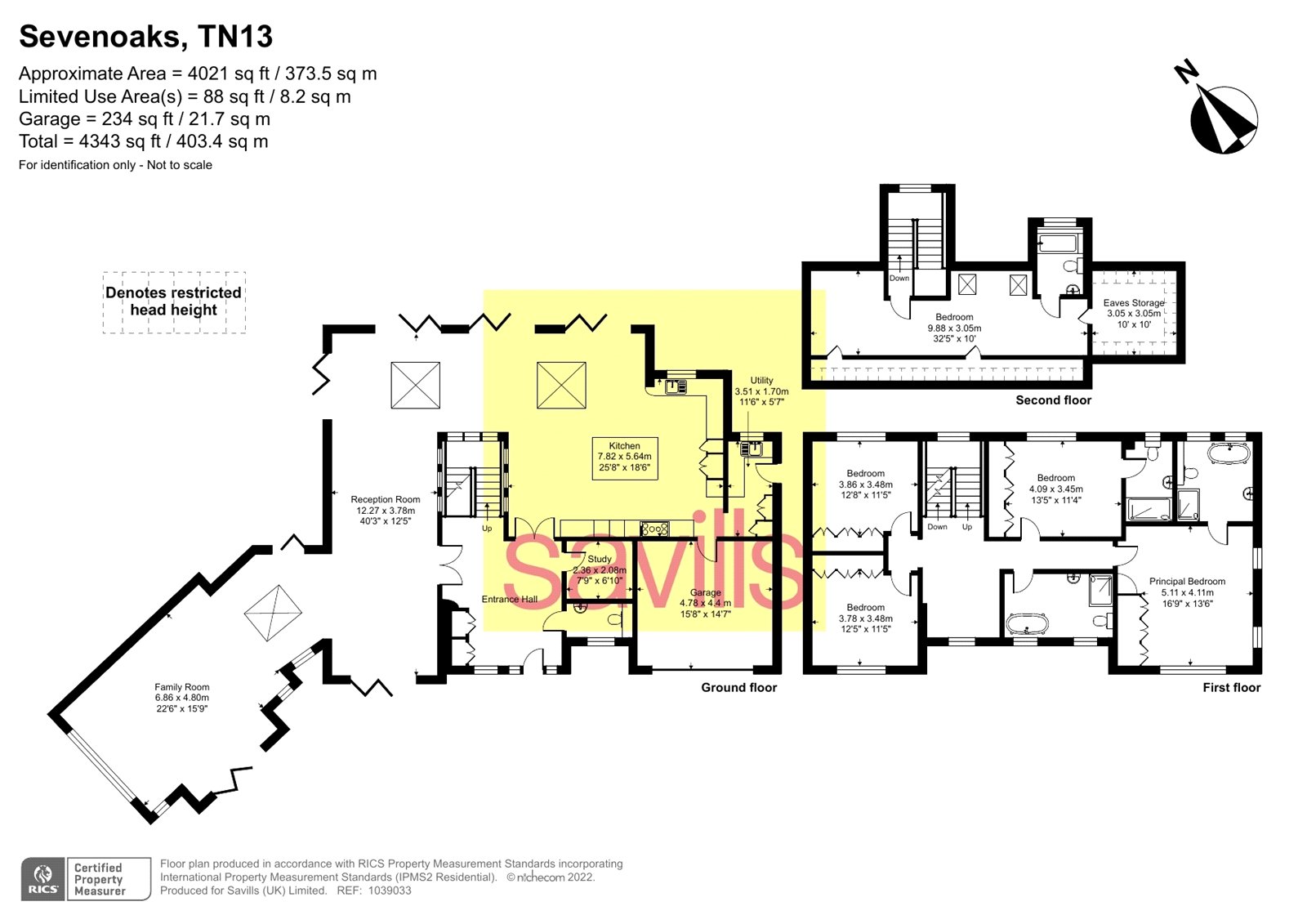 1, Beaconfields, Kent floorplan