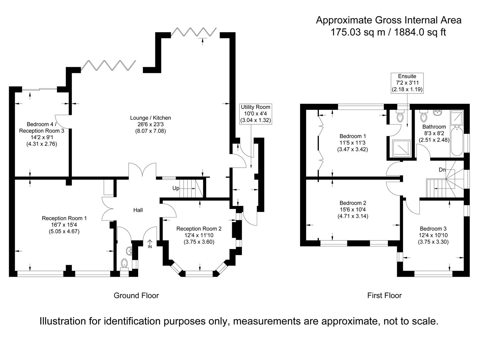 60, Old Park View, Enfield floorplan