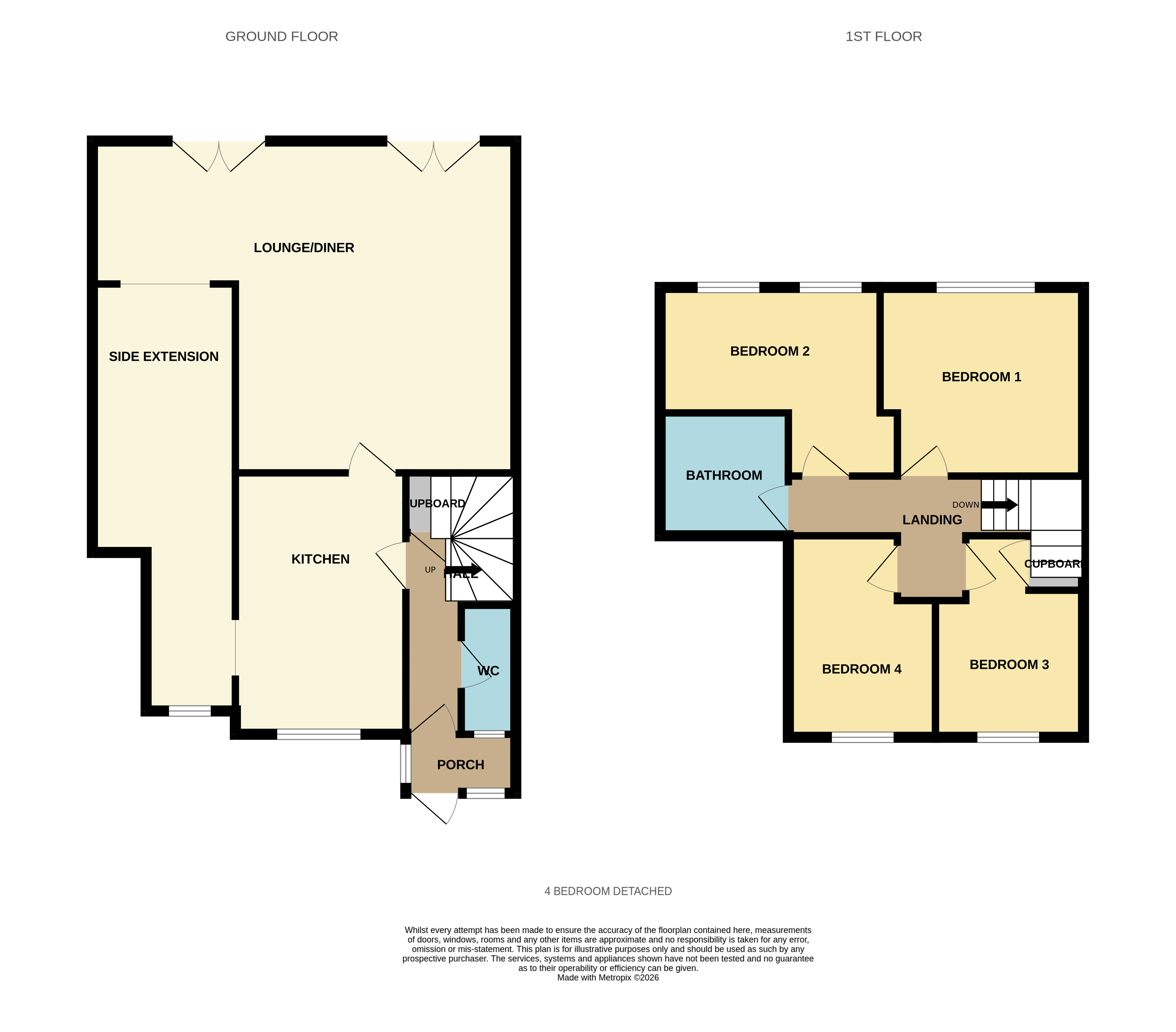 35, Sunbeam Way, Birmingham floorplan