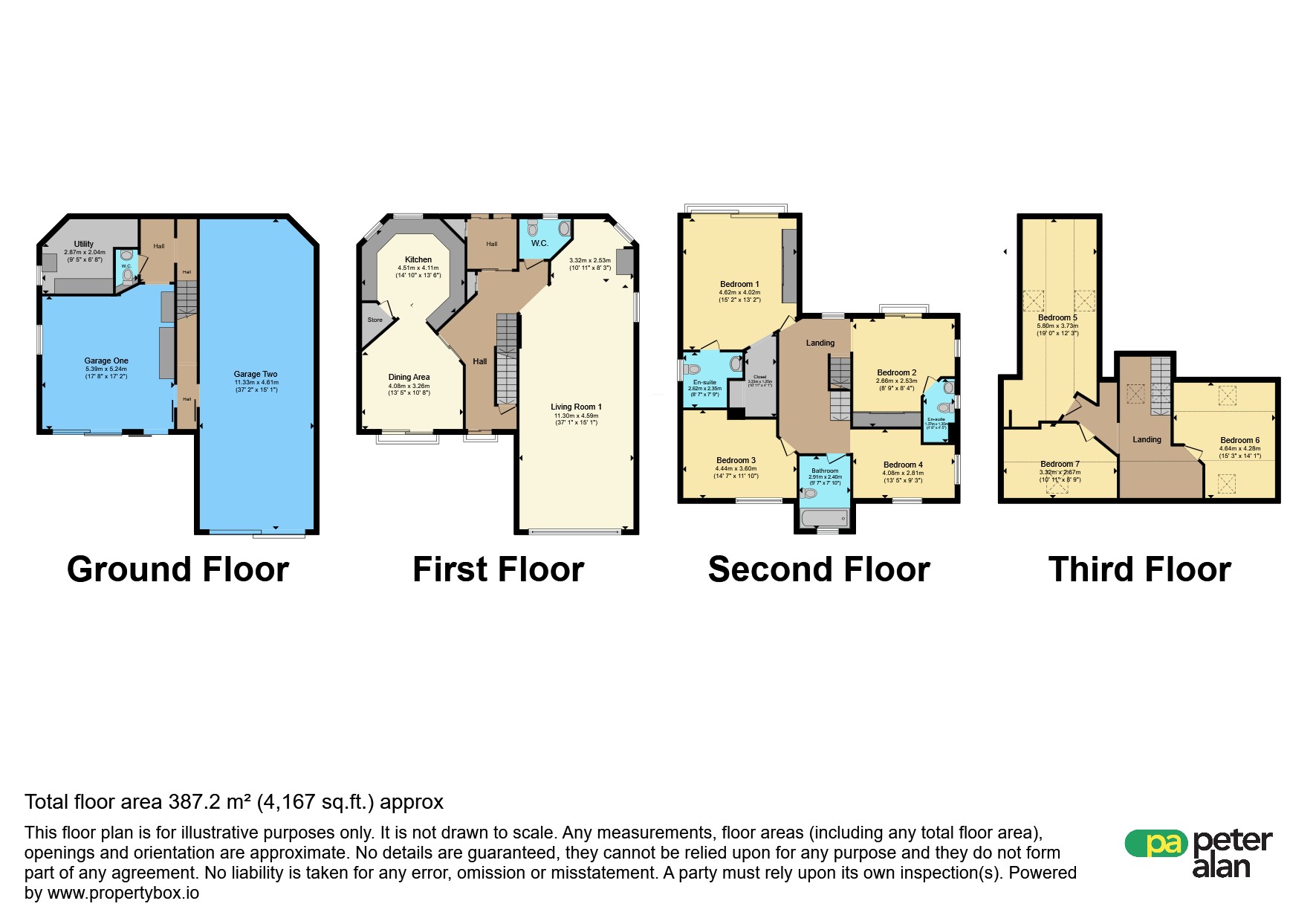 Pemberley, 2, Coed Y Bronallt, Swansea floorplan