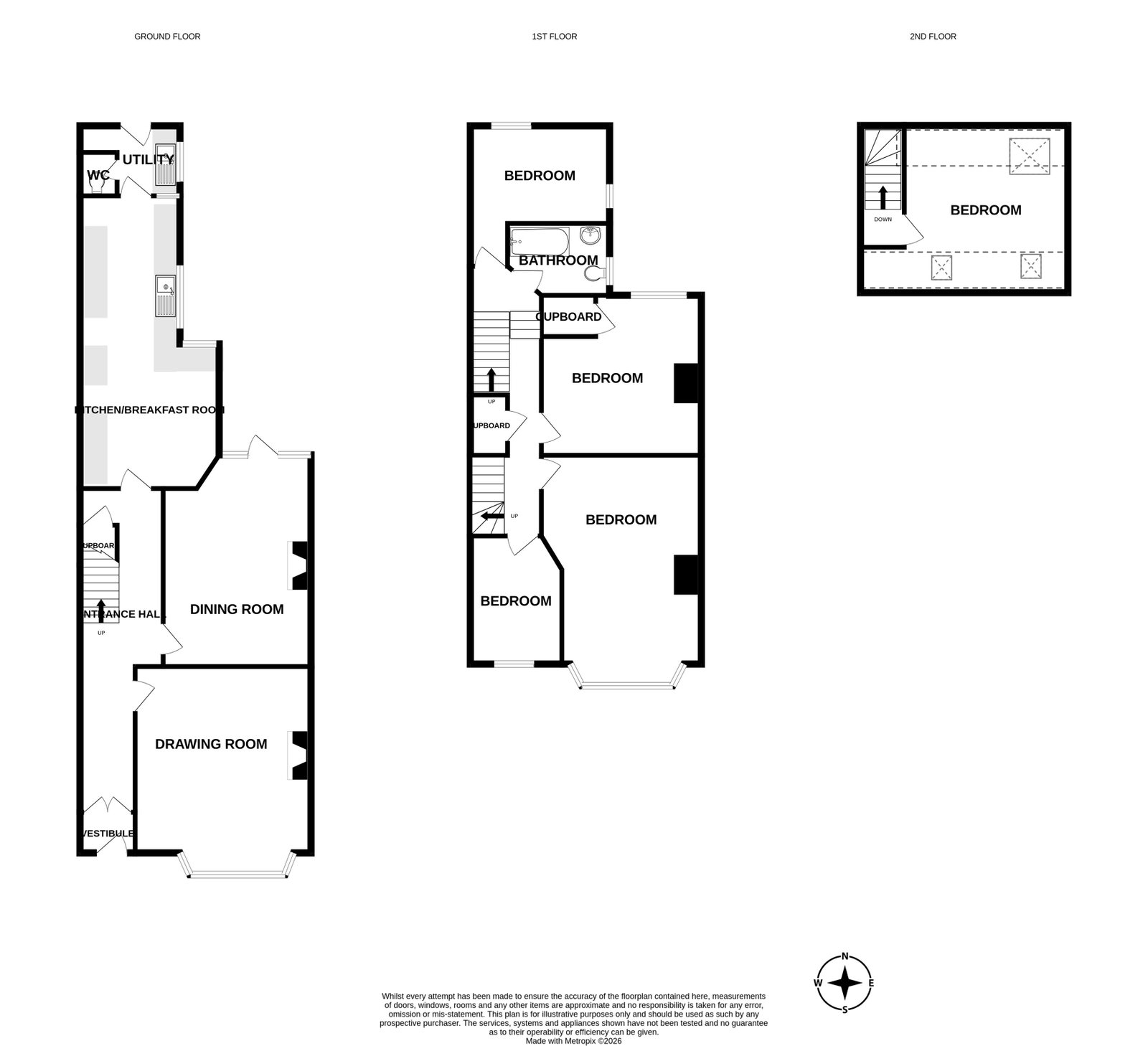 55, Barker Road, Middlesbrough floorplan